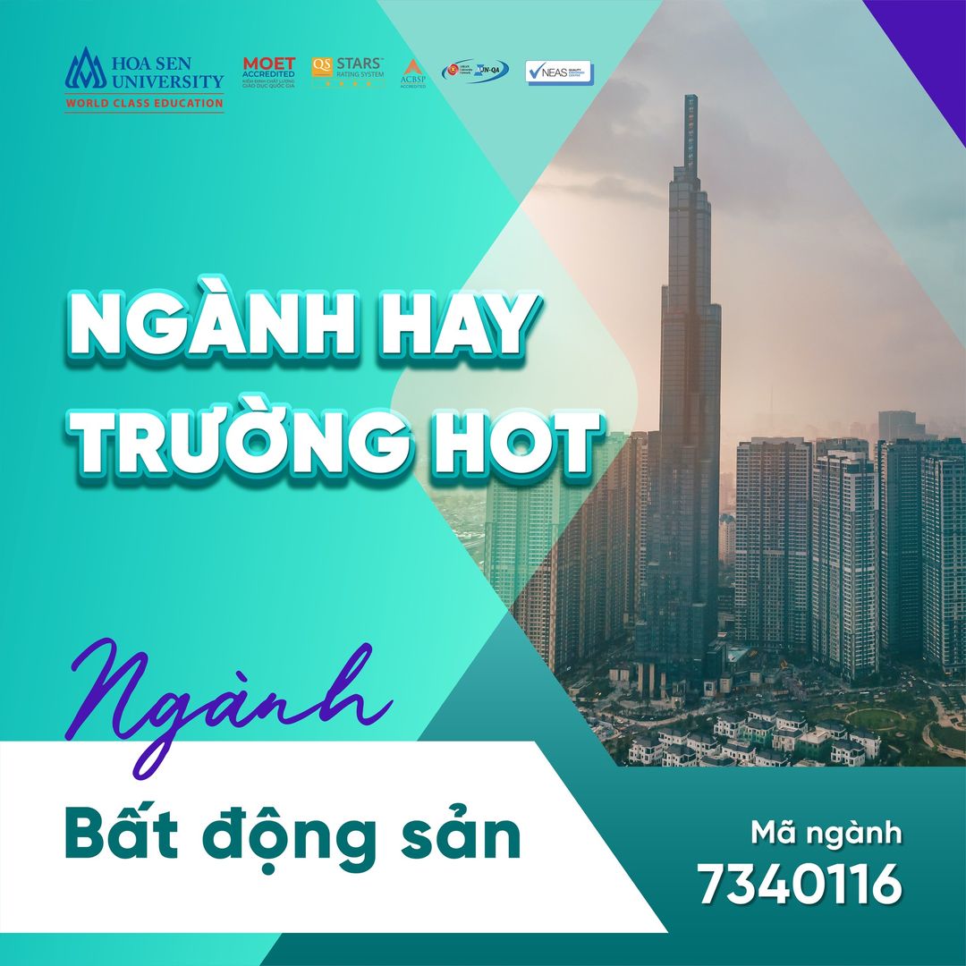 Ngành học bất động sản tại trường Link vào Bwin mới nhất 2026 Hoa Sen