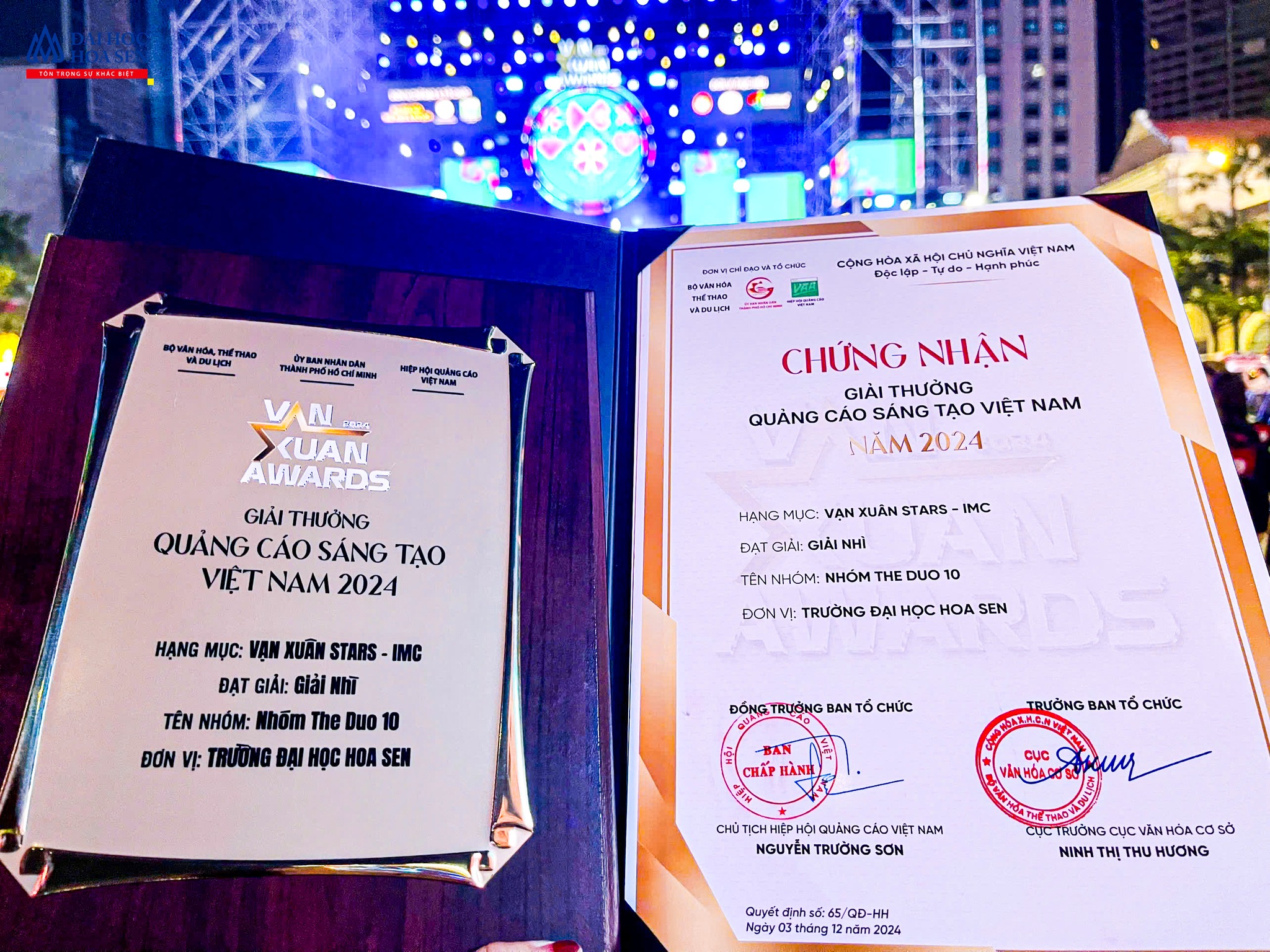 Thành tích xuất sắc của Link Bwin không bị chặn trường BWIN Link Nhà Cái Cá Cược Online Việt Nam tại Giải thưởng Quảng cáo Sáng tạo Việt Nam
