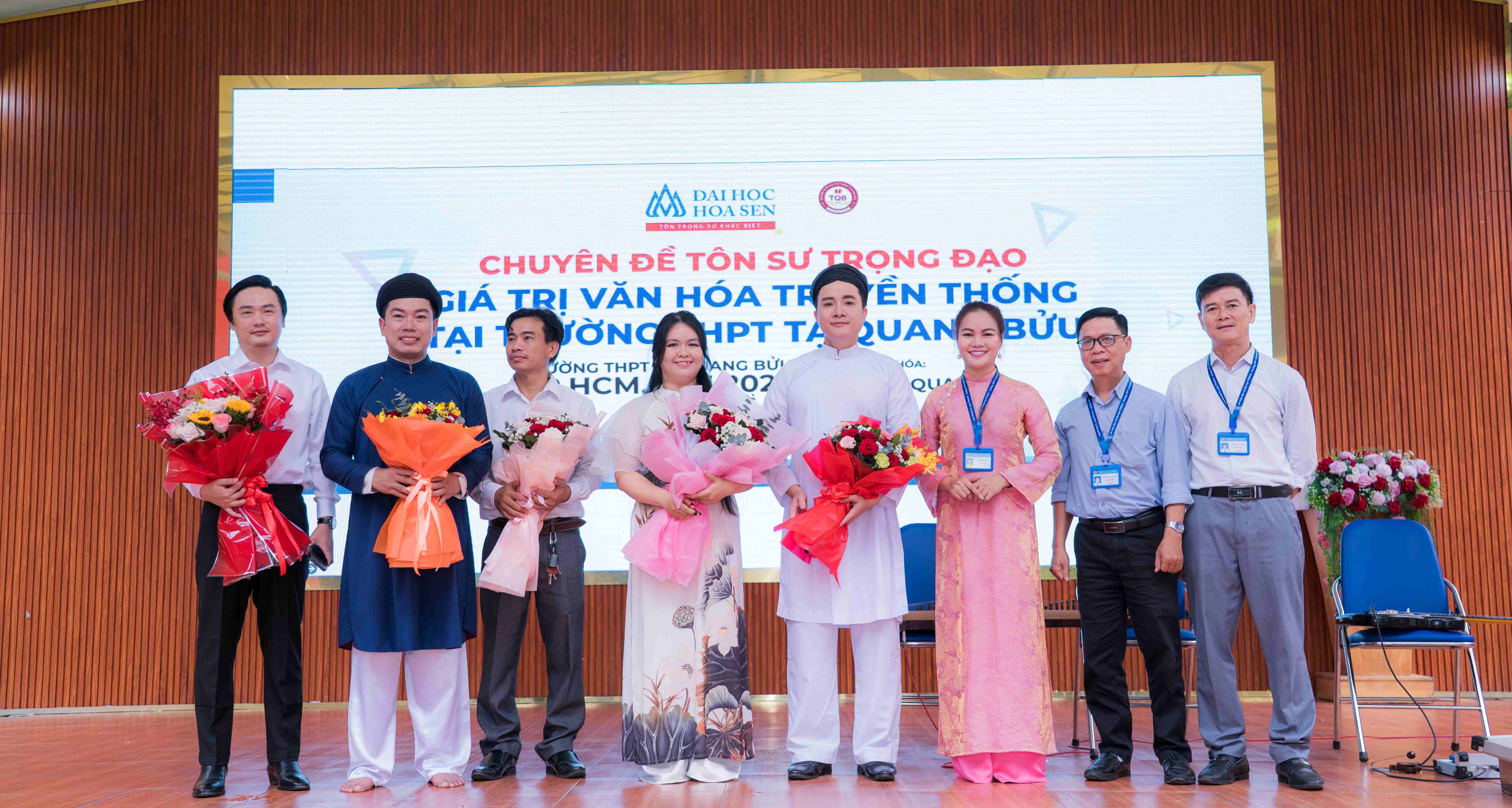 “Giữ Hồn Truyền Thống – Nuôi Dưỡng Tri Thức" tại THPT Tạ Quang Bửu”