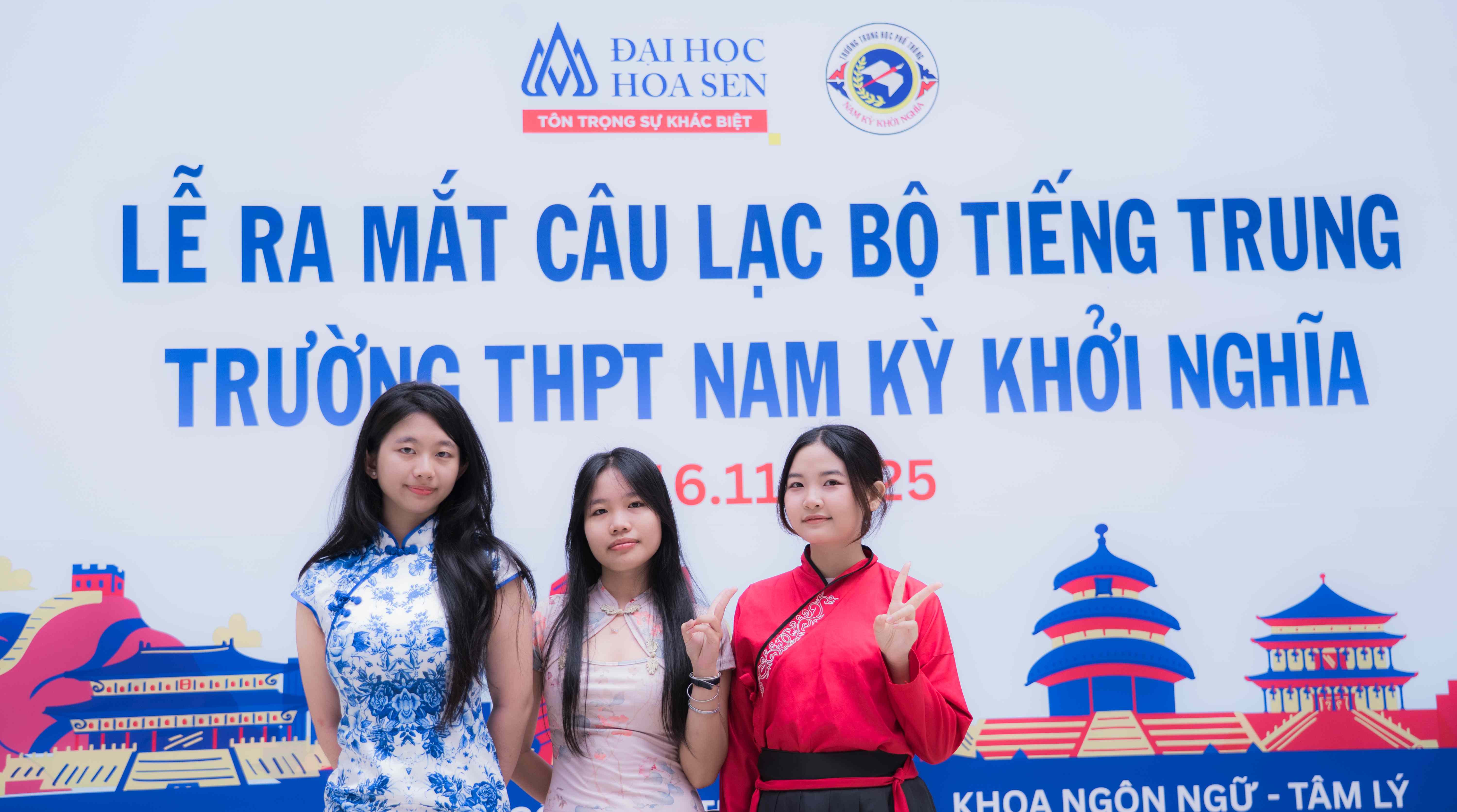CLB tiếng Trung tại THPT Nam Kỳ Khởi nghĩa