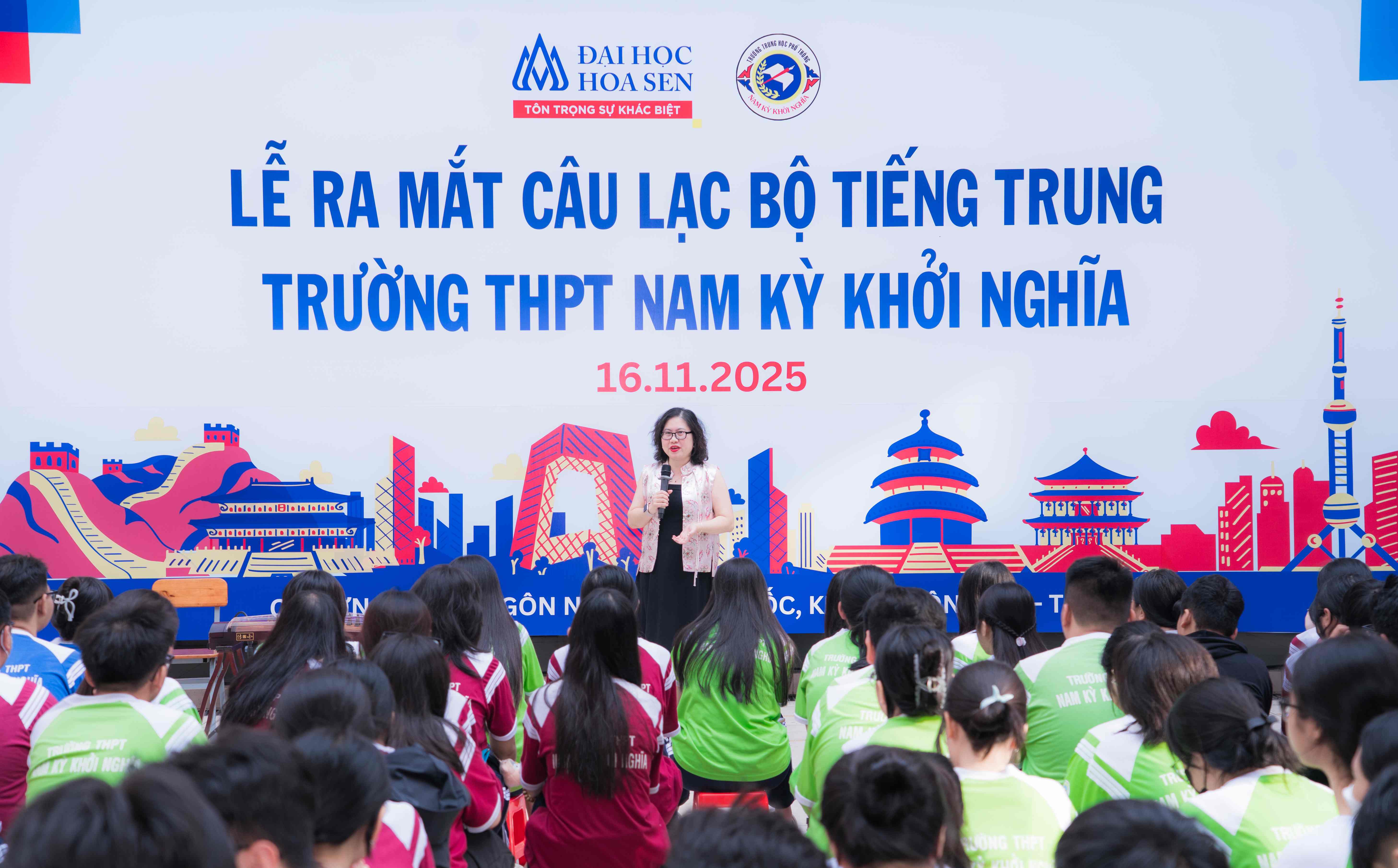 CLB tiếng Trung tại THPT Nam Kỳ Khởi nghĩa