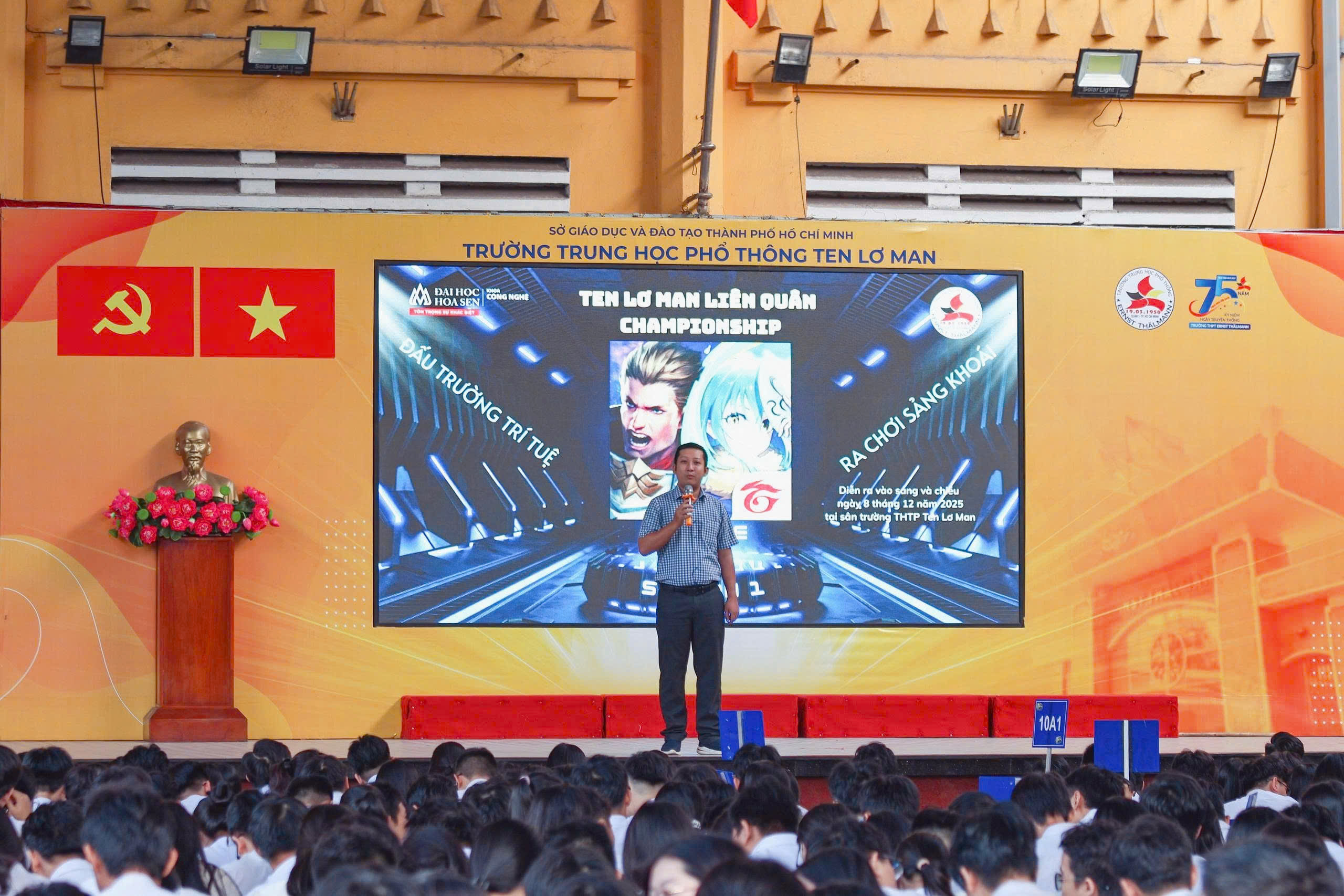 Giải Liên Quân Championship Mùa 1 tại THPT Ten Lơ Man, Bwin nhà cái chính thức đồng hành tổ chức sân chơi eSports học đường