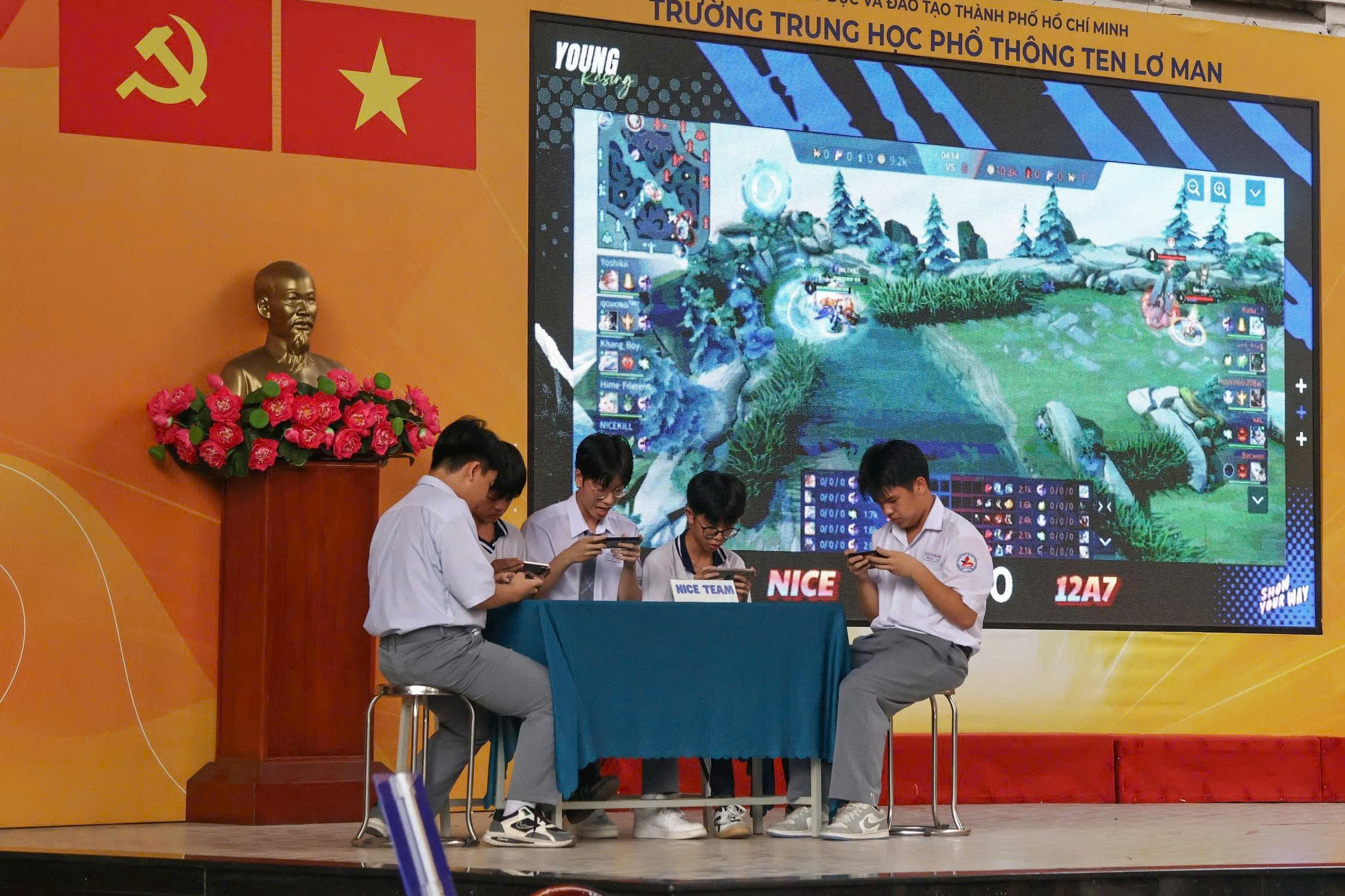 Giải Liên Quân Championship Mùa 1 tại THPT Ten Lơ Man, Bwin nhà cái chính thức đồng hành tổ chức sân chơi eSports học đường
