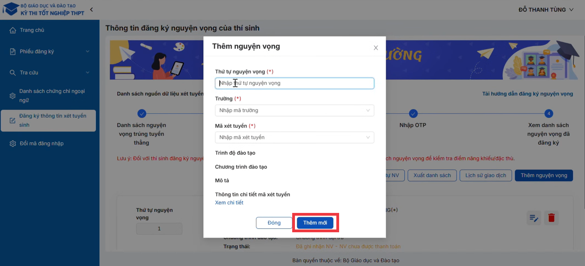 Hướng dẫn cách đăng ký nguyện vọng Link vào Bwin mới nhất 2026 chi tiết năm 2026