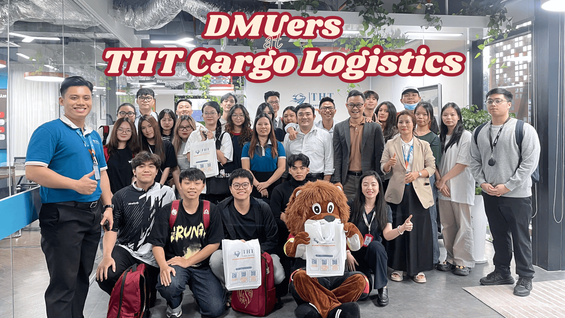 DMUers có buổi Bwin là gì và tham quan tại THT Cargo Logistics
