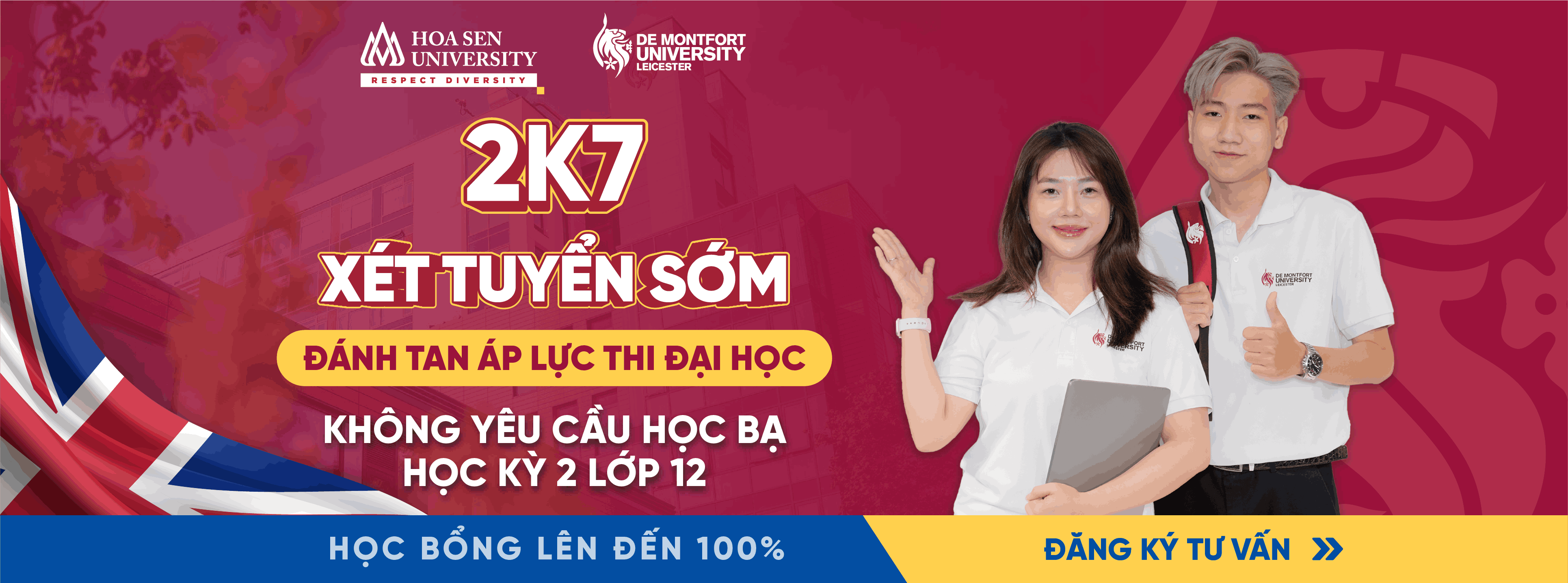 Chương trình liên kết quốc tế Hoa Sen De Montfort