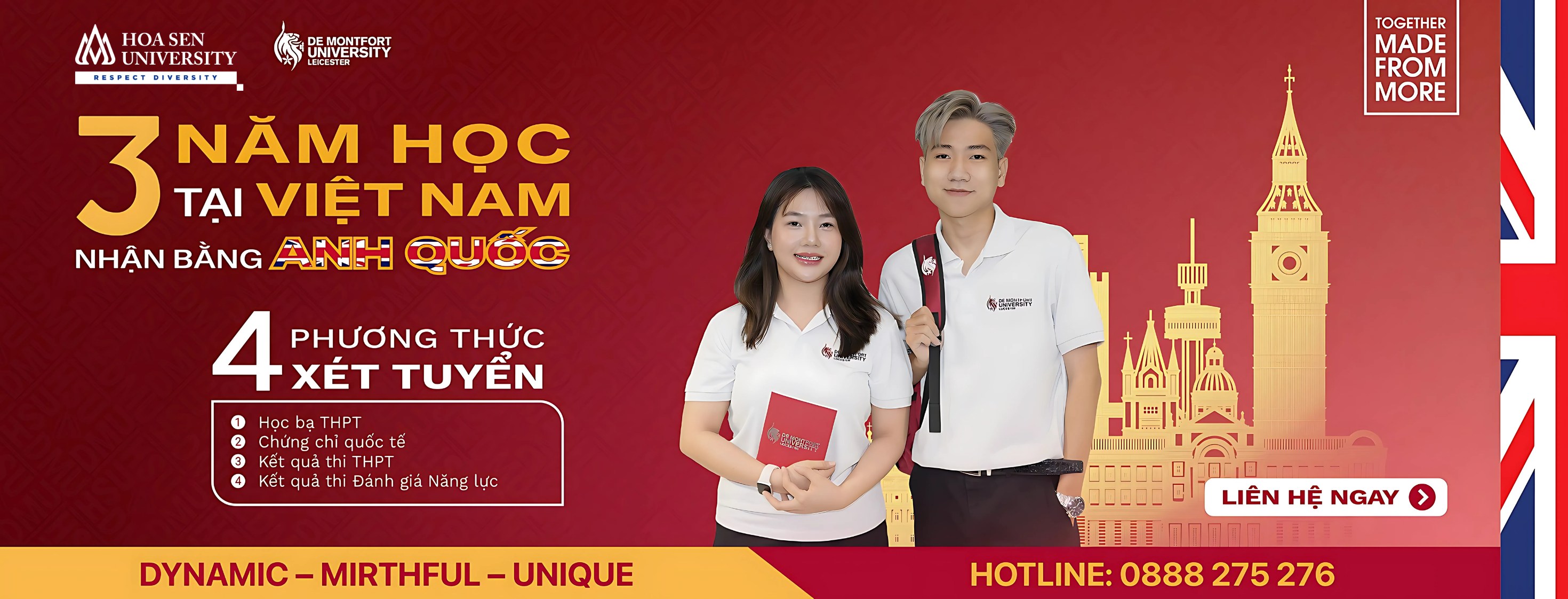 Chương trình liên kết Quốc tế Hoa Sen - De Montfort