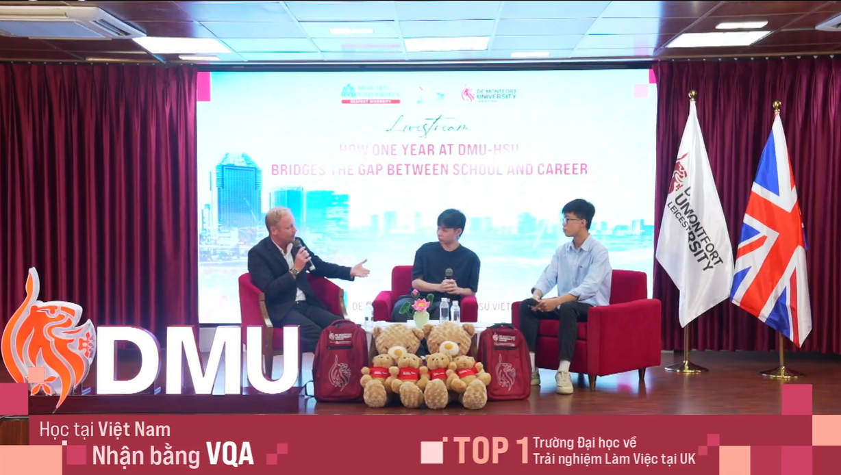 Livestream: Một Năm Tại DMU-Bwin nhà cái chính thức Vietnam: Cầu Nối Giữa Trường Học Và Sự Nghiệp