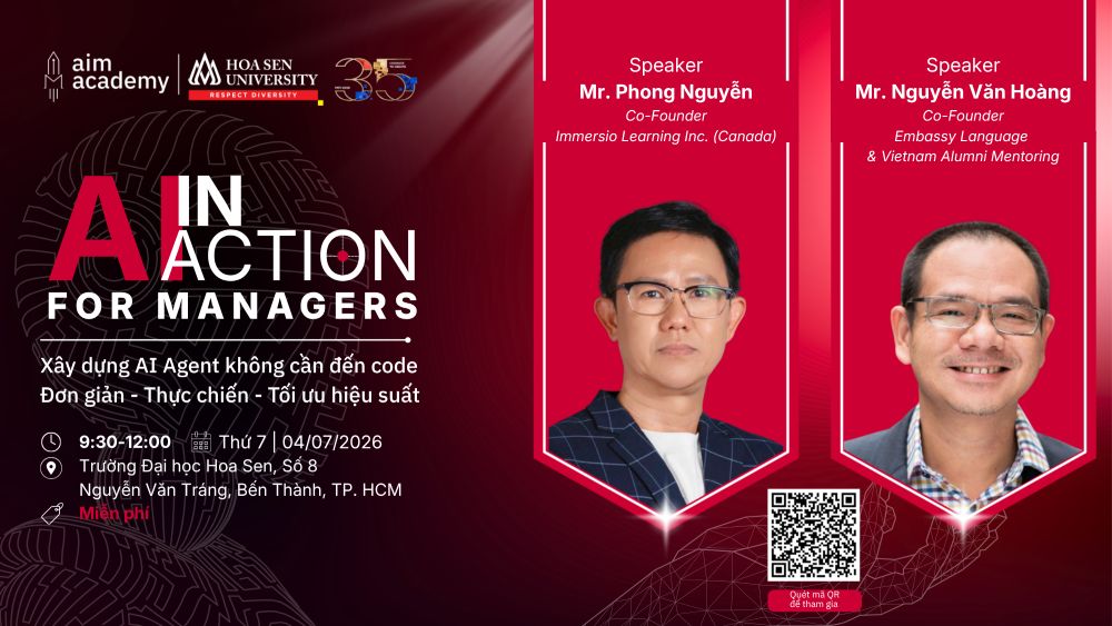 AI In Action For Managers: Khám phá cách ứng dụng AI để nâng cao hiệu quả quản lý