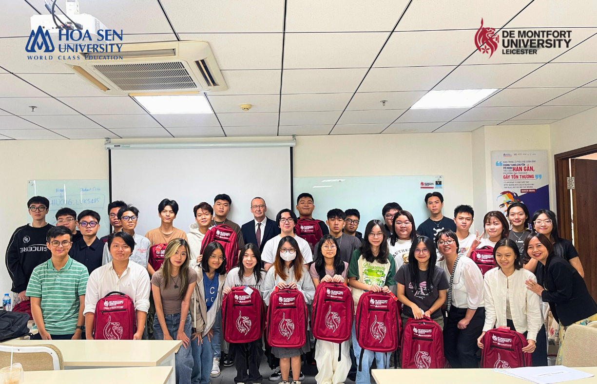 Chương trình Hoa Sen - De Montfort tổ chức Orientation Week 2024
