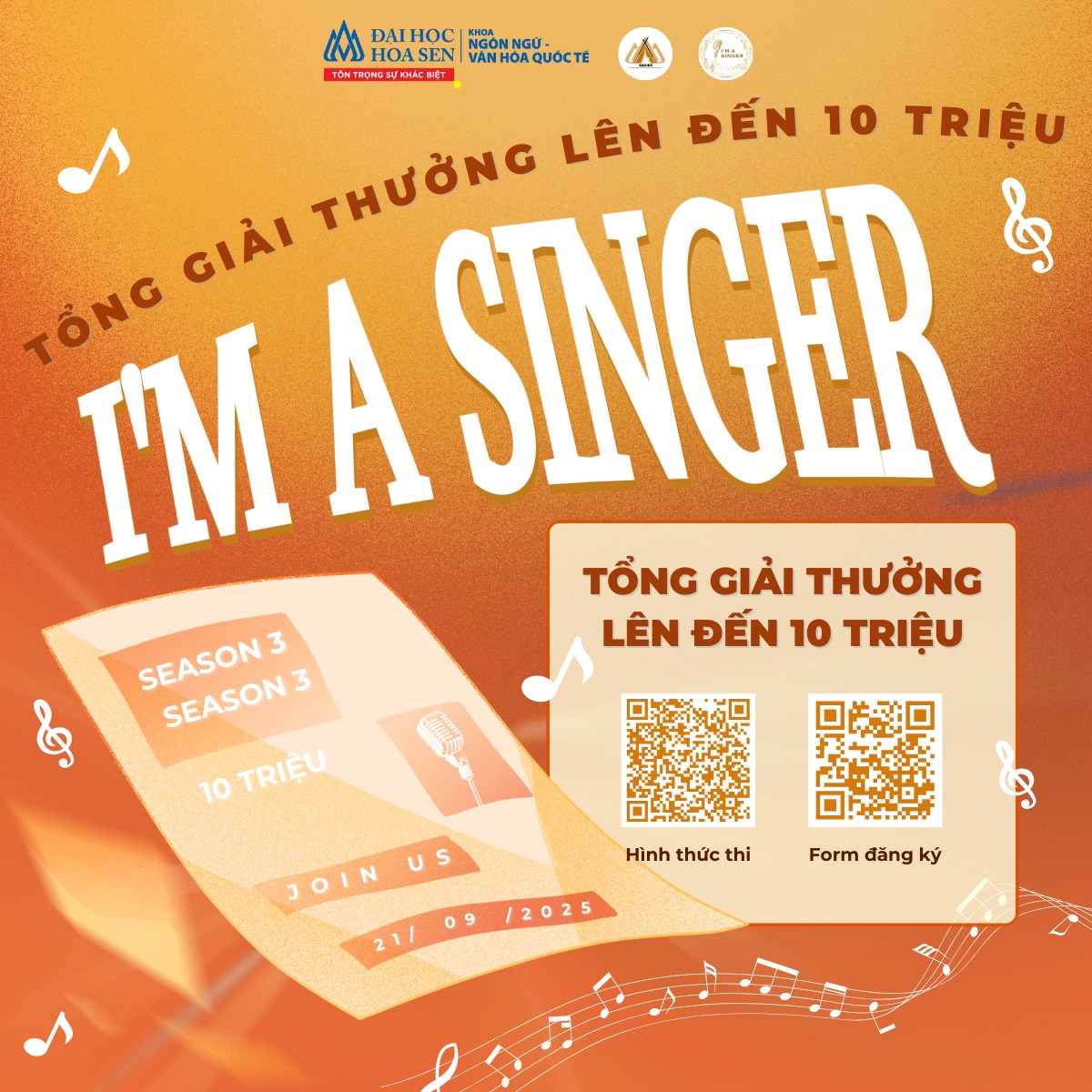 THỎA ĐAM MÊ CA HÁT CÙNG CUỘC THI I’M A SINGER 2025
