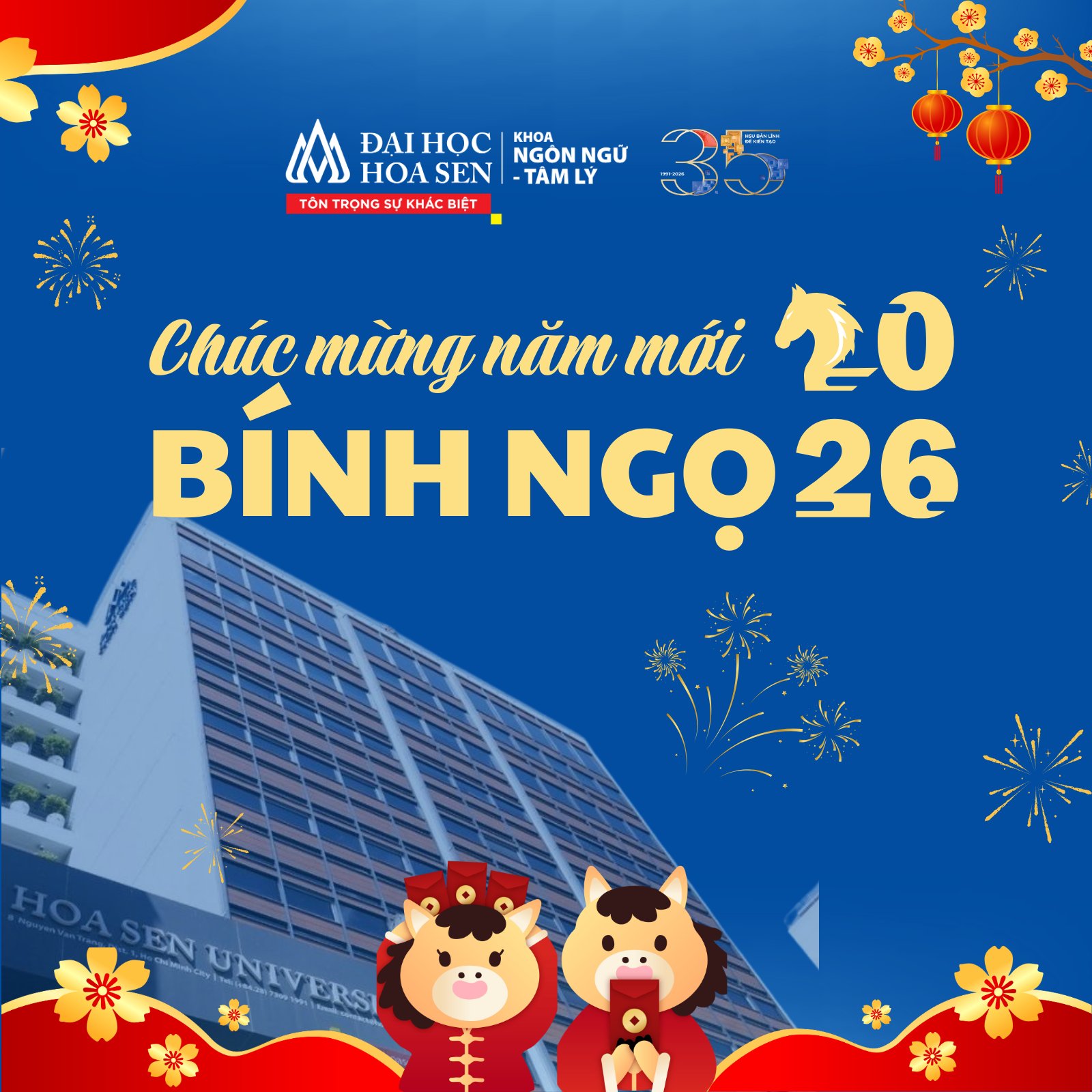 CHÀO XUÂN BÍNH NGỌ 2026 – KHỞI ĐẦU MỚI CHO HÀNH TRÌNH 35 NĂM