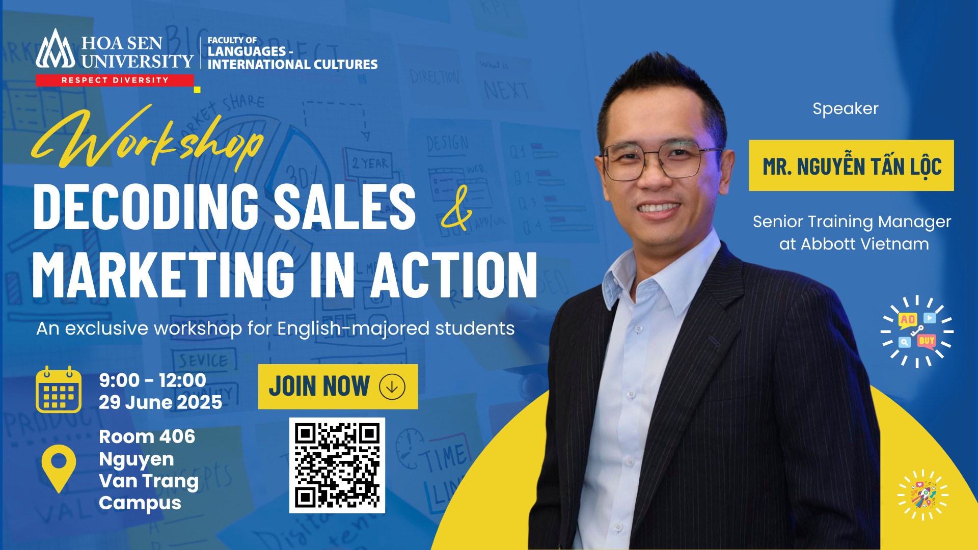 WORKSHOP “DECODING SALES & MARKETING IN ACTION”