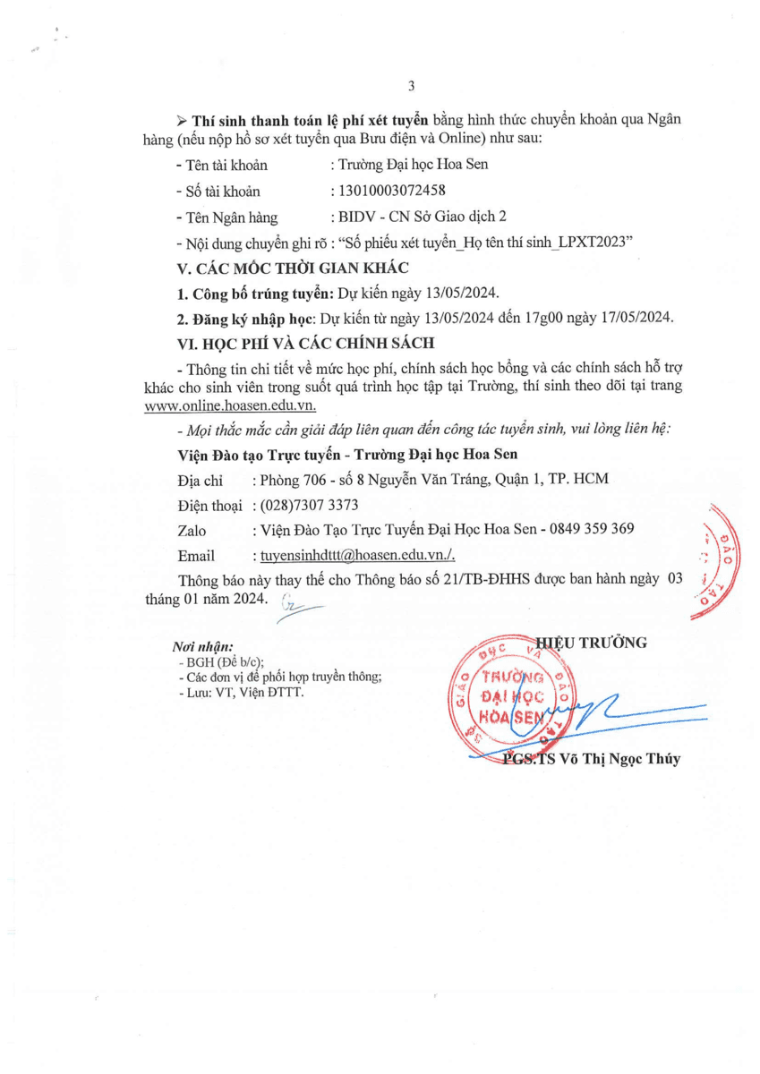 Thông báo về việc Bwin link tải ứng dụng Đào tạo trực tuyến trình độ Bwin link không chặn Đợt 1 năm 2024 trang 3