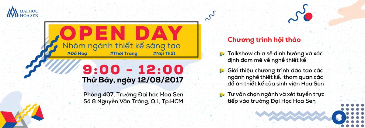 ngay hoi nhom nganh thiet ke sang tao dai hoc hoa sen