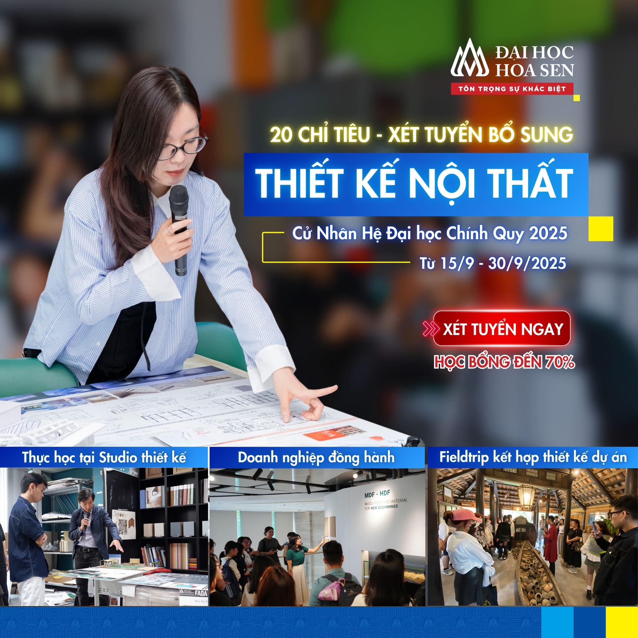 Ngành Thiết Kế Nội Thất_Xét Tuyển Bổ Sung Ngành Thiết Kế Nội Thất