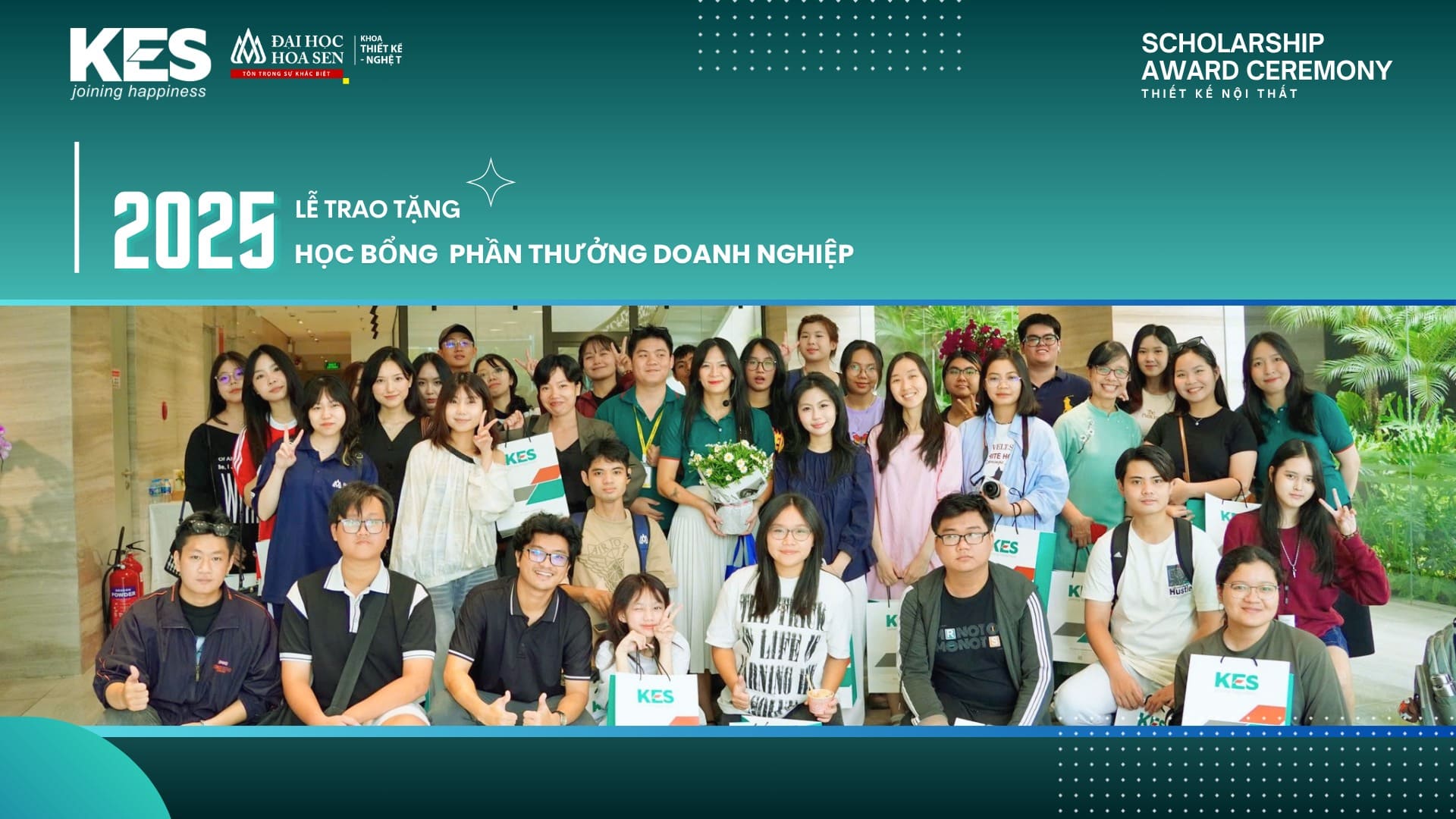 Ngành Thiết Kế Nội Thất_Lễ Trao Phần Thưởng Từ Doanh Nghiệp KES Group