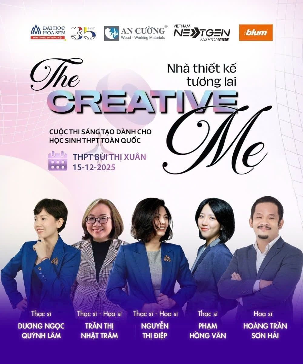 The Creative Me 2026, Nhà Thiết Kế Tương Lai – Điểm Đến Tiếp Theo: THPT Bùi Thị Xuân