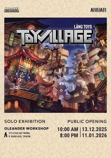 Sv Ngành Nghệ Thuật Số Tham Dự Triển Lãm “Làng Toys” Tại Annam Gallery