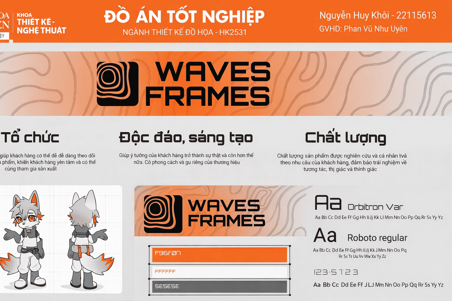 Đồ Án Tốt Nghiệp ✨🌀 Đề Tài: Thương Hiệu Animation Studio “Wave Frames”