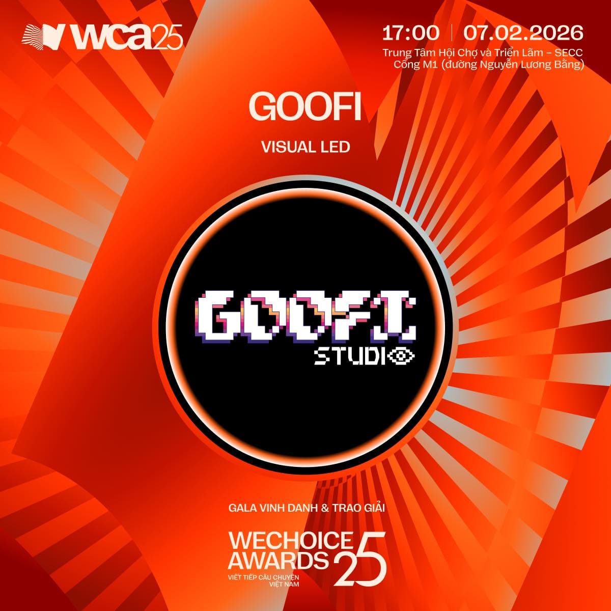Cựu Sv Bwin nhà cái chính thức Team Goofi – Tham Gia Sản Xuất Visual LED WeChoice Awards 2025