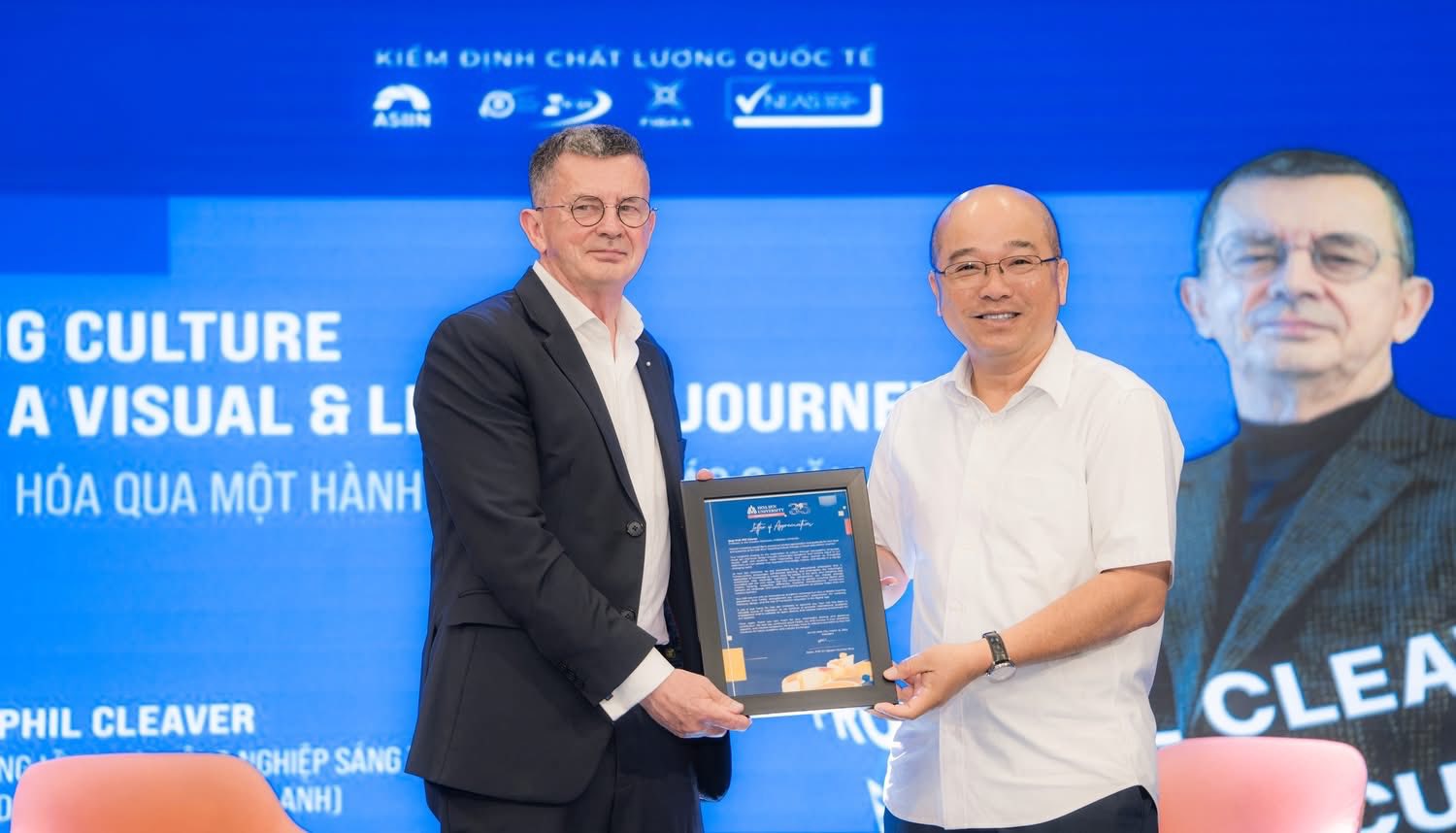 Talkshow Cùng GS. Phil Cleaver – Bài Học Thiết Kế Cho Sinh Viên Bwin nhà cái chính thức
