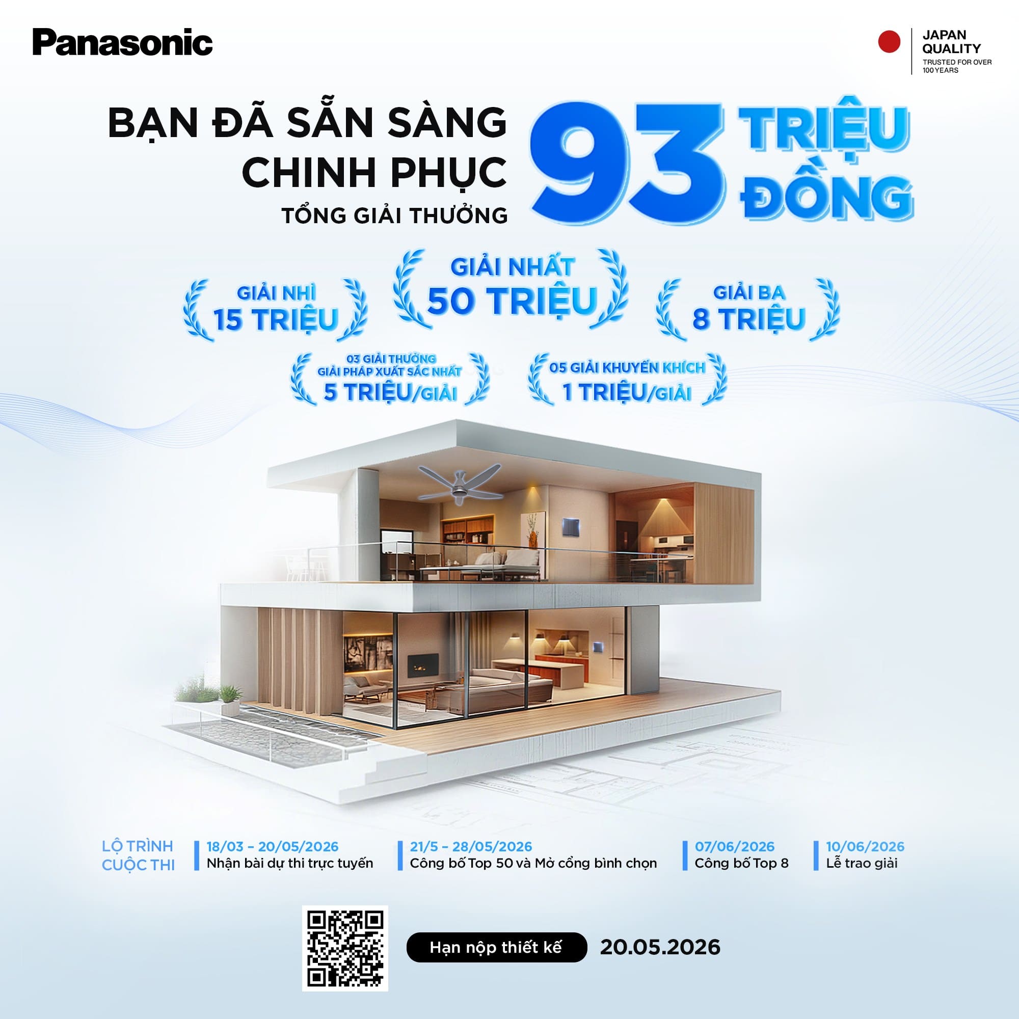 Thể Lệ Cuộc Thi “Kiến Tạo Không Gian Toàn Mỹ” – Panasonic & Bwin nhà cái chính thức