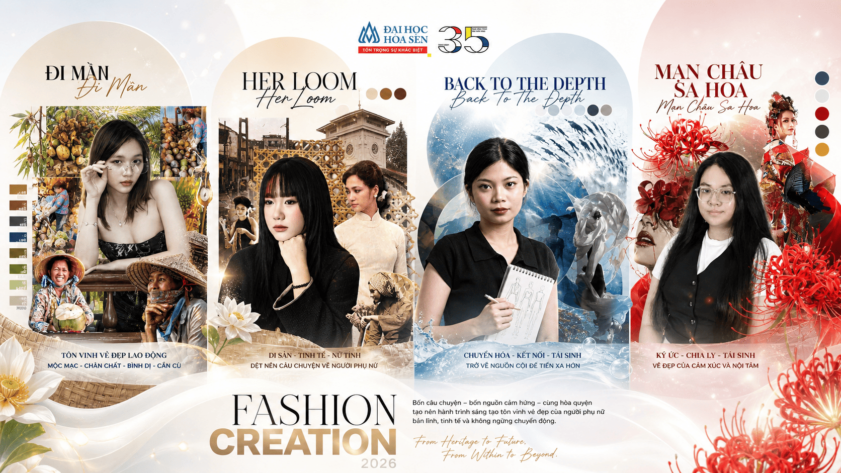 Fashion Creation 2026 – Meet the Class of 2026 (Đợt 2): Bốn Câu Chuyện, Bốn Thế Giới Thời Trang