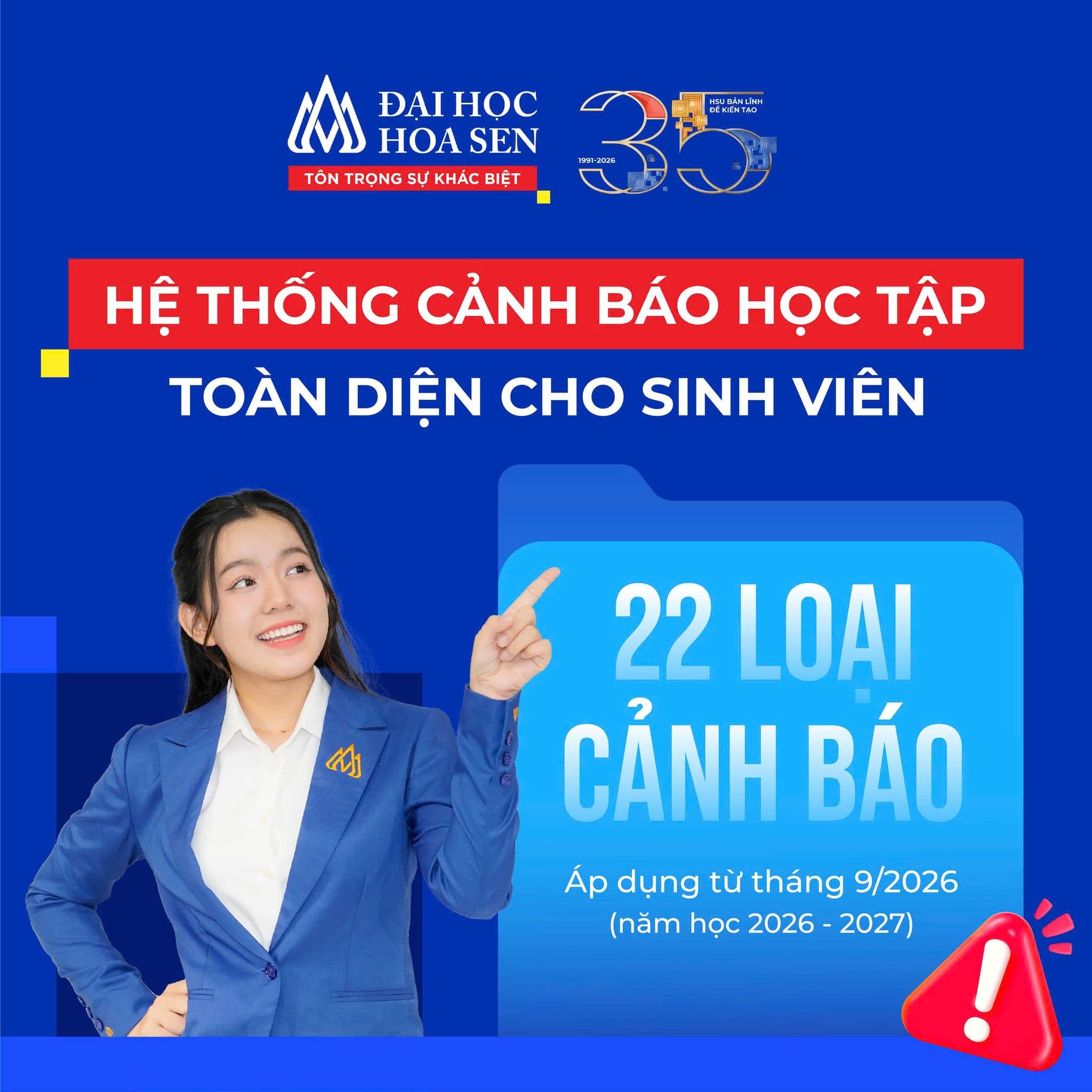 Đại Học Hoa Sen Triển Khai Hệ Thống Cảnh Báo Học Tập Toàn Diện