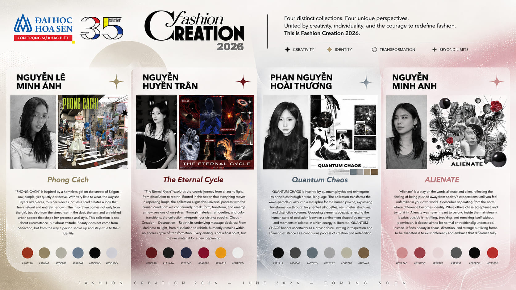 Fashion Creation 2026 | Meet the Class of 2026 – Đợt 3