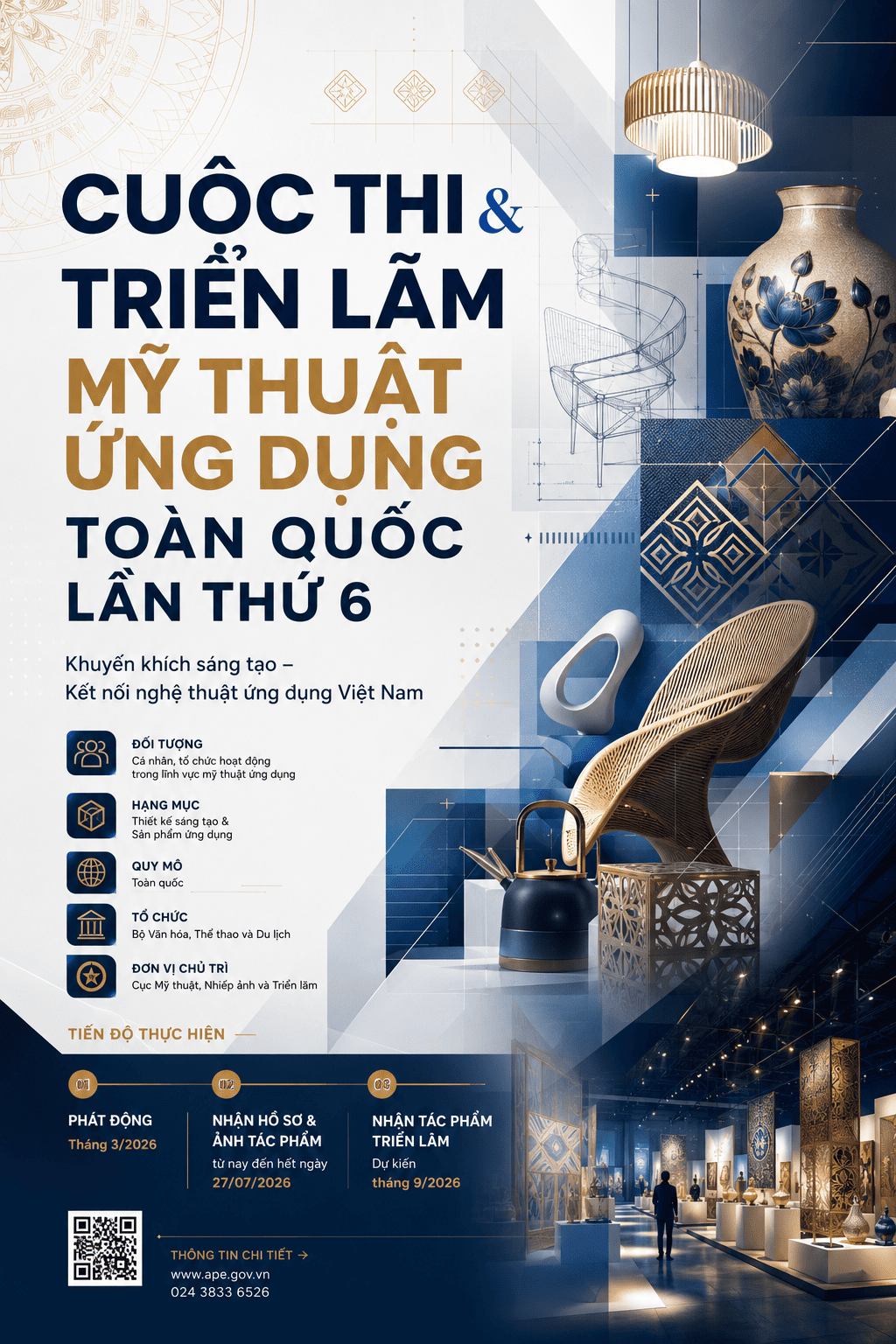 Cuộc Thi & Triển Lãm Mỹ Thuật Ứng Dụng Toàn Quốc Lần Thứ 6 – Cơ Hội Dành Cho Sinh Viên Bwin nhà cái chính thức