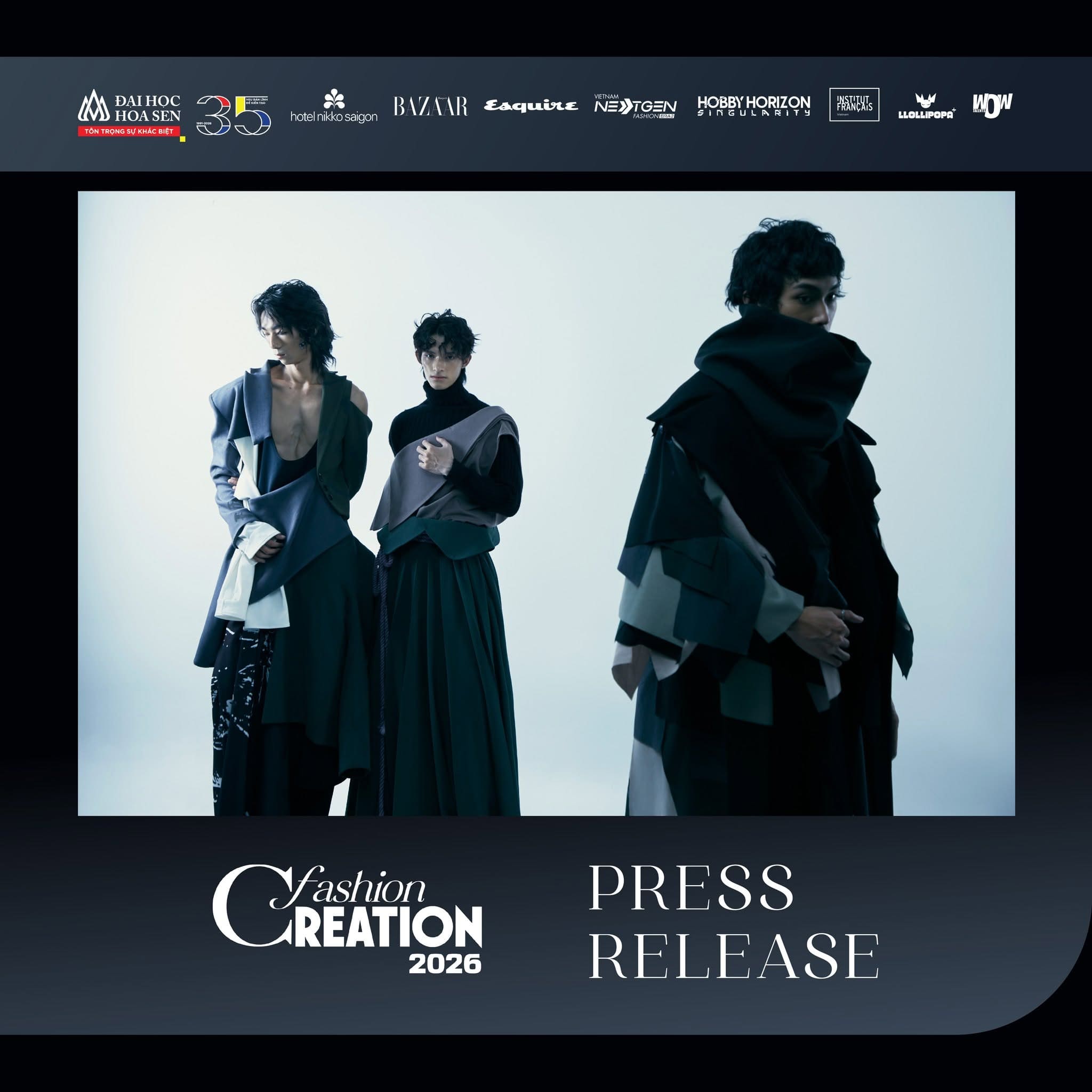 Thông Cáo Báo Chí – Fashion Creation 2026: Đêm Trình Diễn Tốt Nghiệp Ngành Thiết Kế Thời Trang Đại Học Hoa Sen