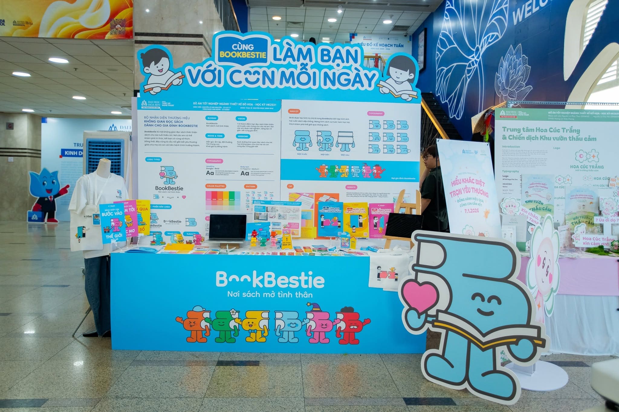 Đồ Án Tốt Nghiệp BookBestie – Bộ Nhận Diện Thương Hiệu Cho Không Gian Đọc Sách Trẻ Em