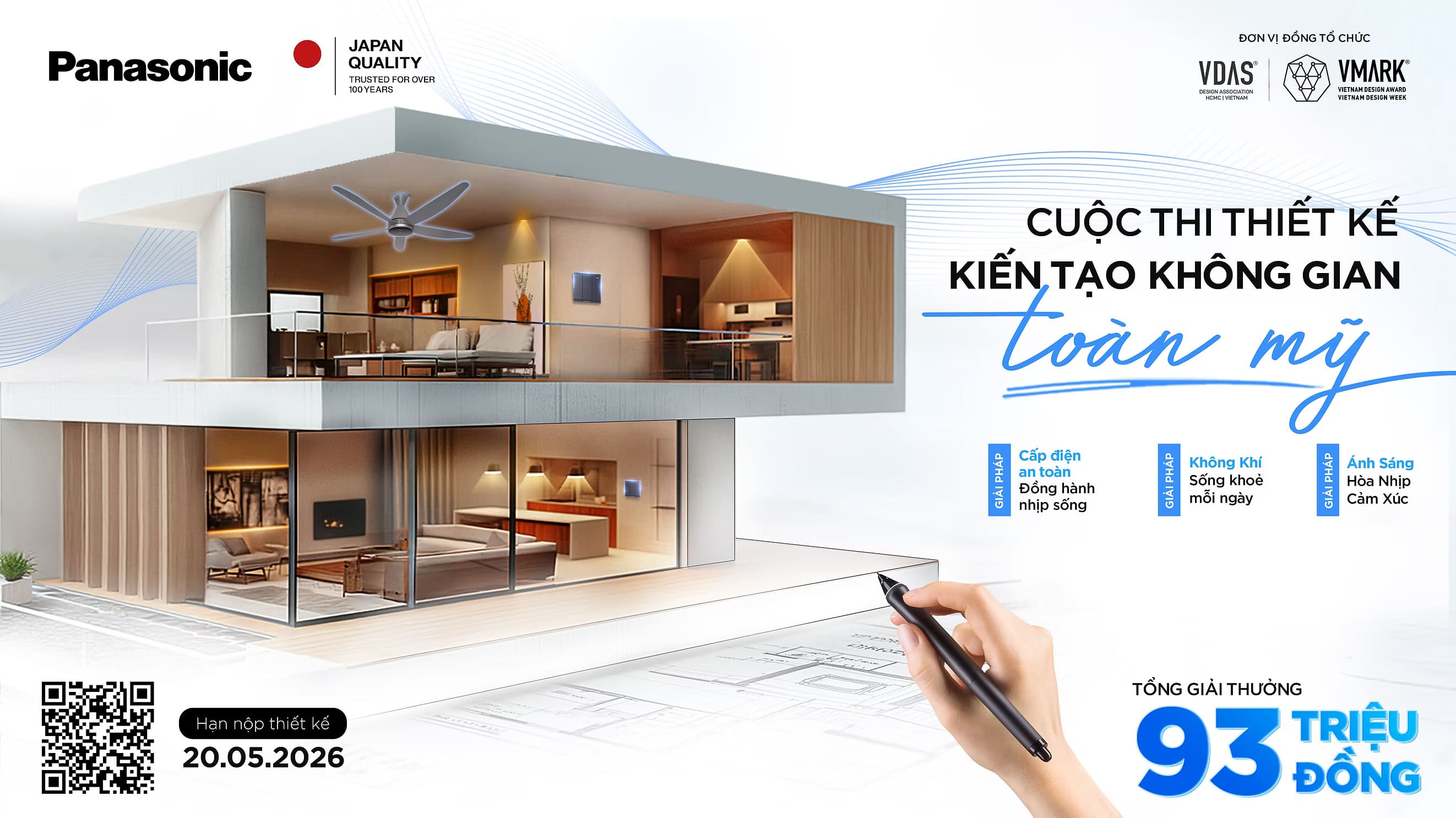 Vote Cho Hai Sinh Viên Ngành Thiết Kế Nội Thất Tại Giải Thưởng Toàn Quốc Panasonic