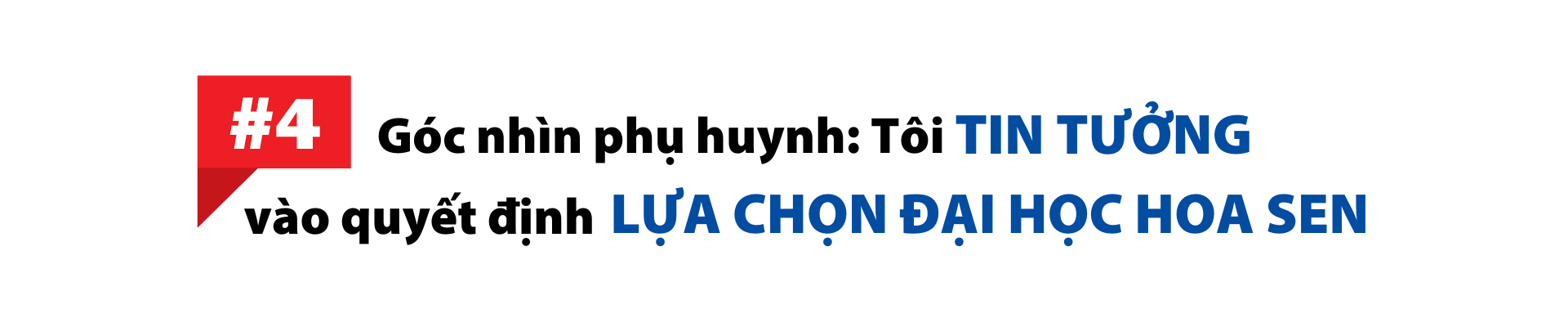 Góc nhìn phụ huynh: Tôi tin tưởng vào lựa chọn Hoa Sen
