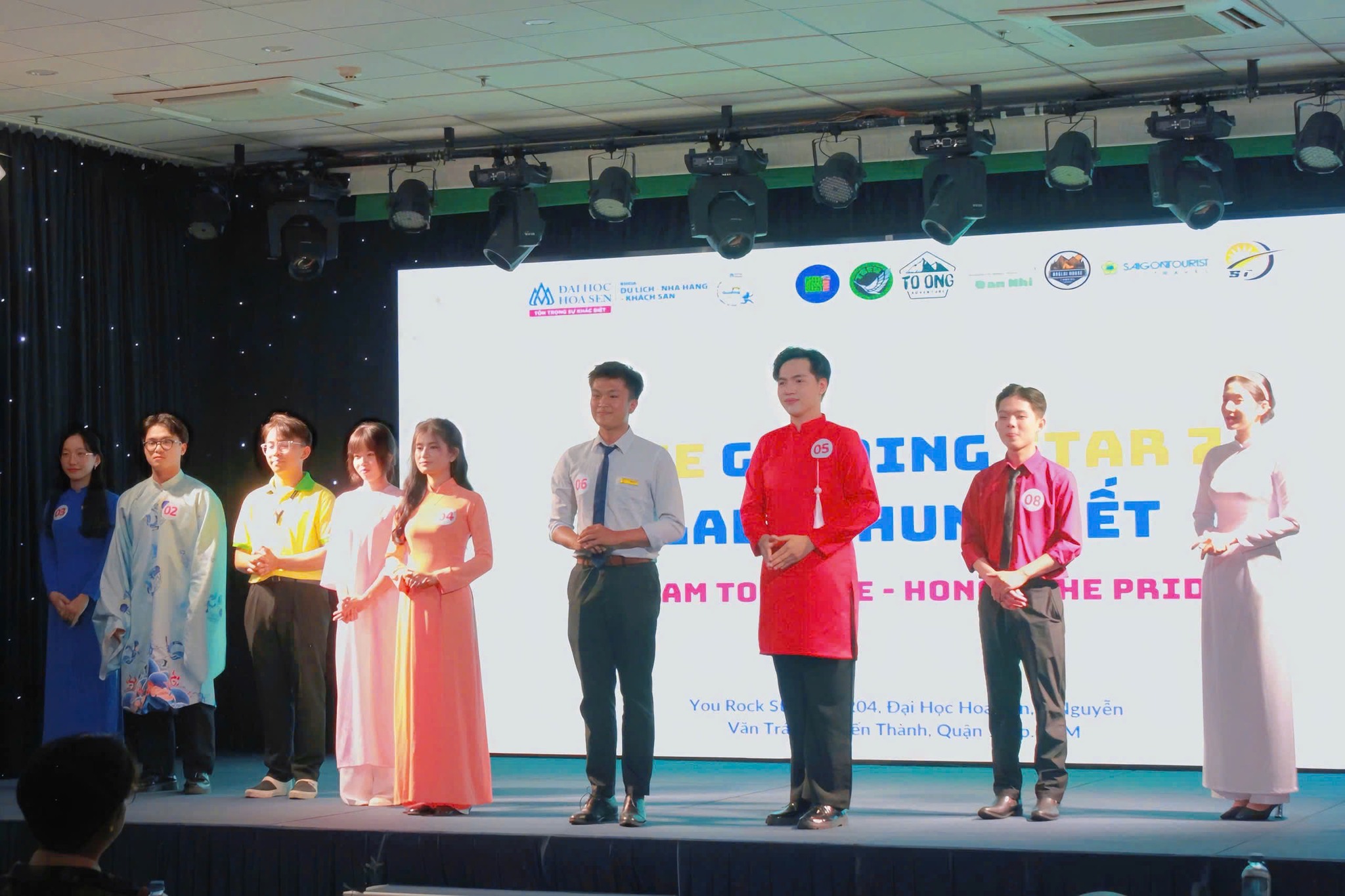 Top 9 thí sinh xuất sắc trong đêm Chung kết The Guiding Star 2025