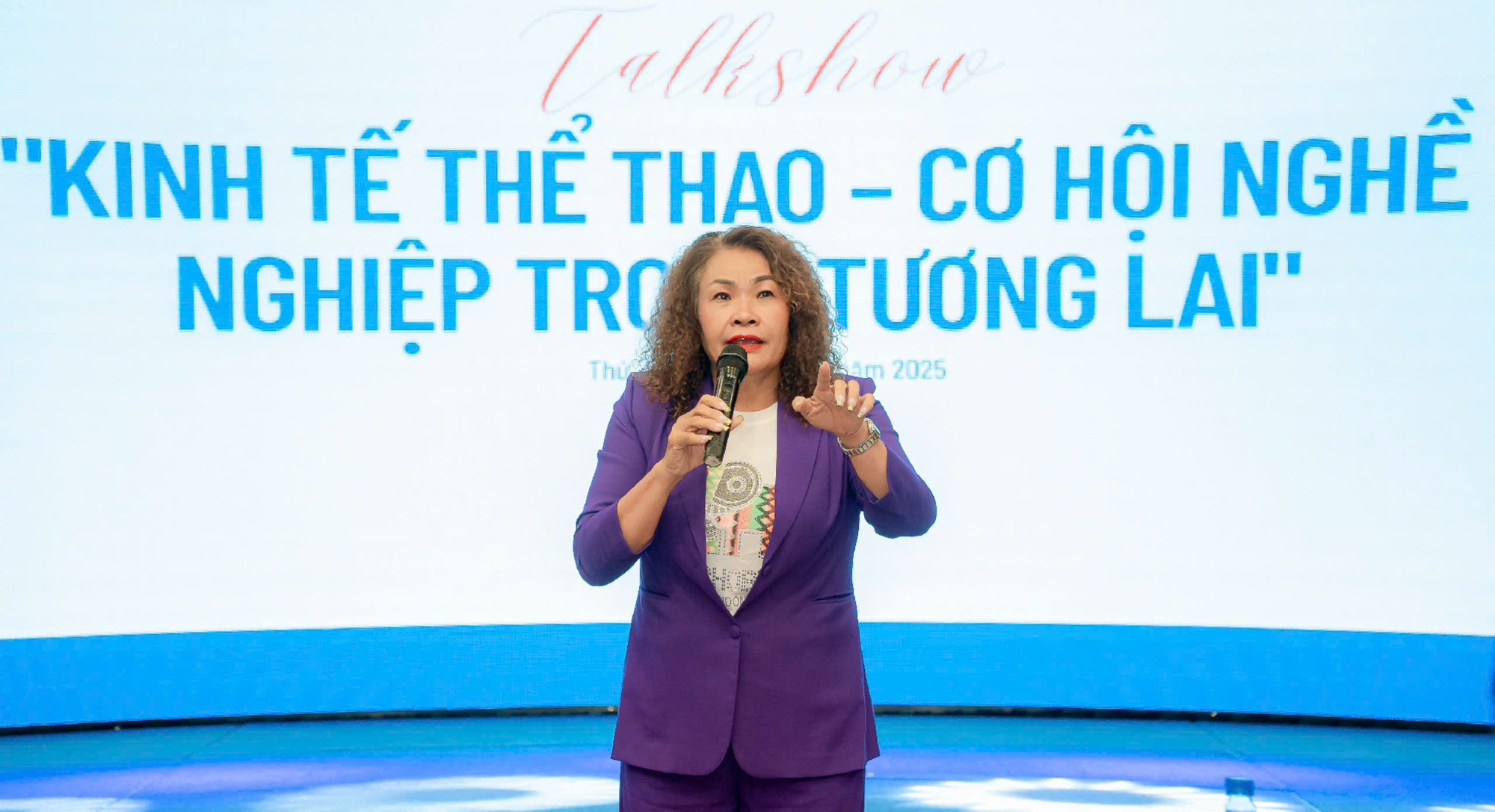 Tiến sĩ Nguyễn Thị Hiền Thanh chia sẻ về ngành Kinh tế Thể thao