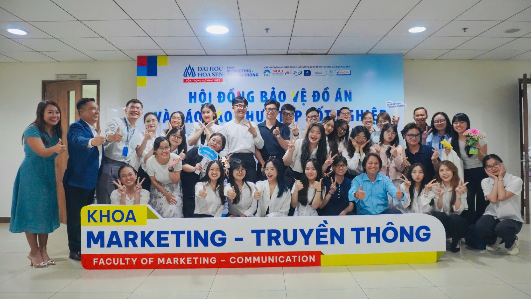 Năm 2025 là khoá đầu tiên của ngành Quan hệ công chúng hoàn thành chương trình đào tạo