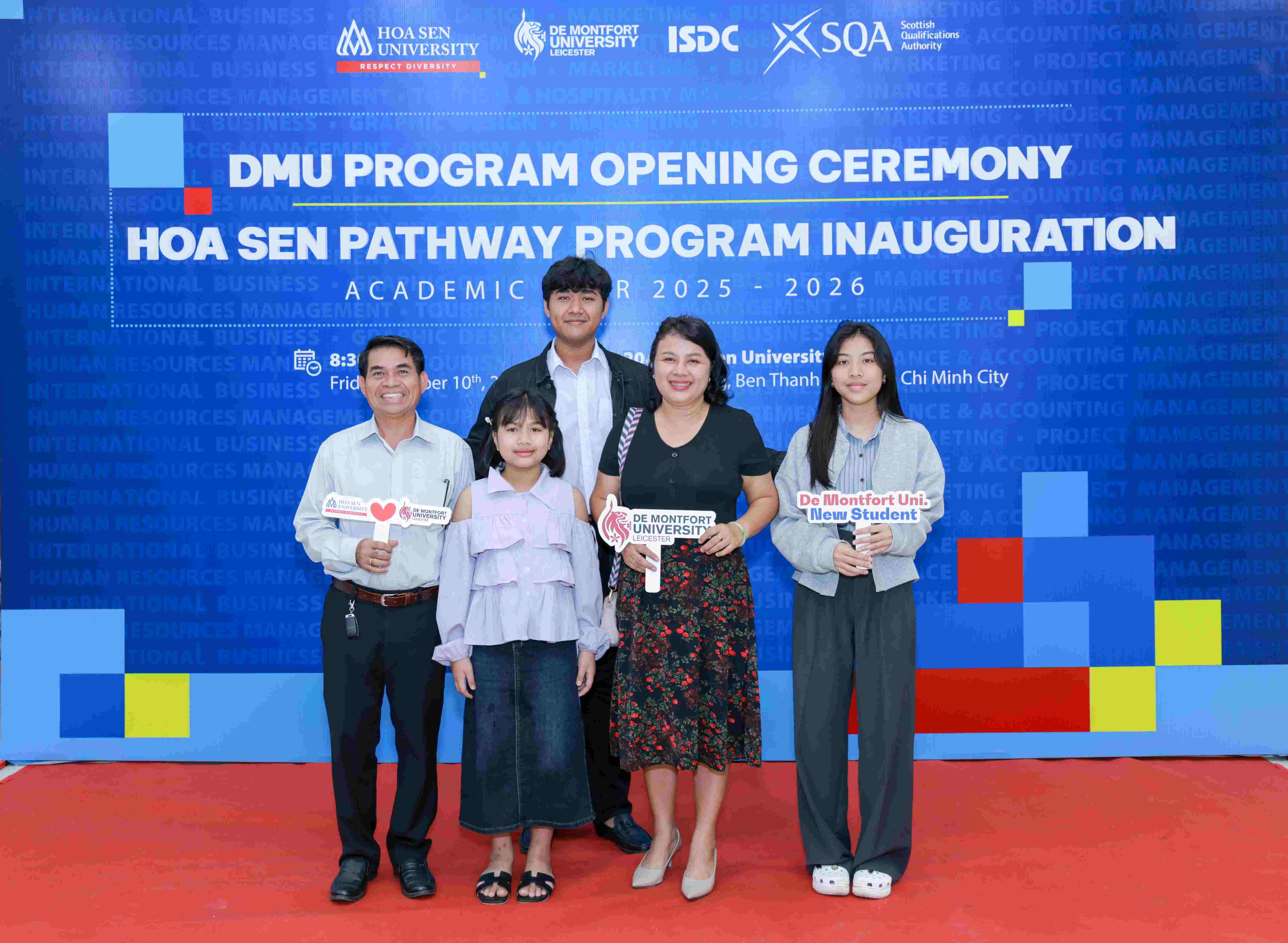 Lễ Khai giảng CT Liên kết Quốc tế DMU–Bwin nhà cái chính thức và Hoa Sen Pathway