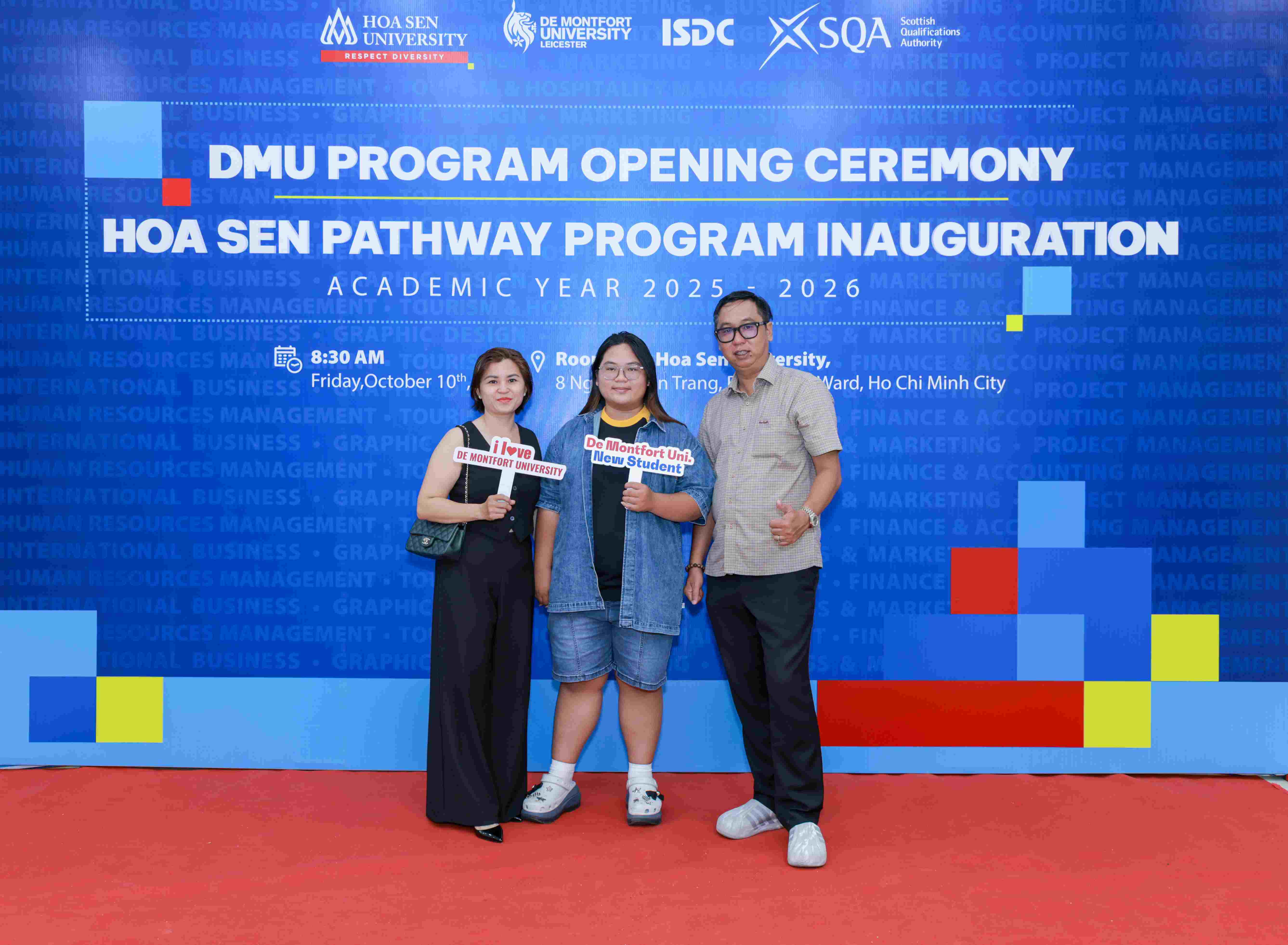 Lễ Khai giảng chương trình Liên kết Quốc tế DMU–Bwin nhà cái chính thức và Hoa Sen Pathway