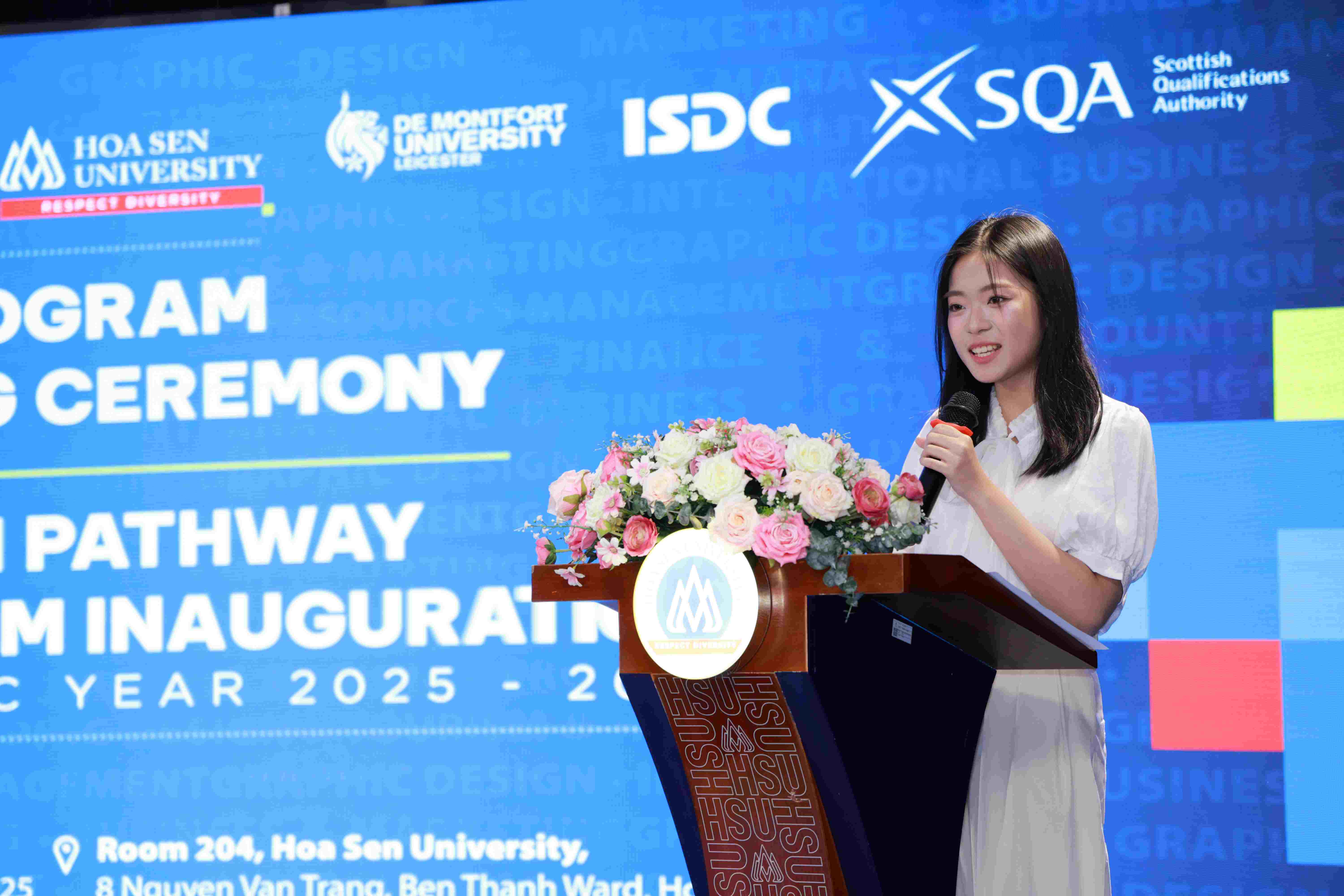 Lễ Khai giảng CT Liên kết Quốc tế DMU–Bwin nhà cái chính thức và Hoa Sen Pathway