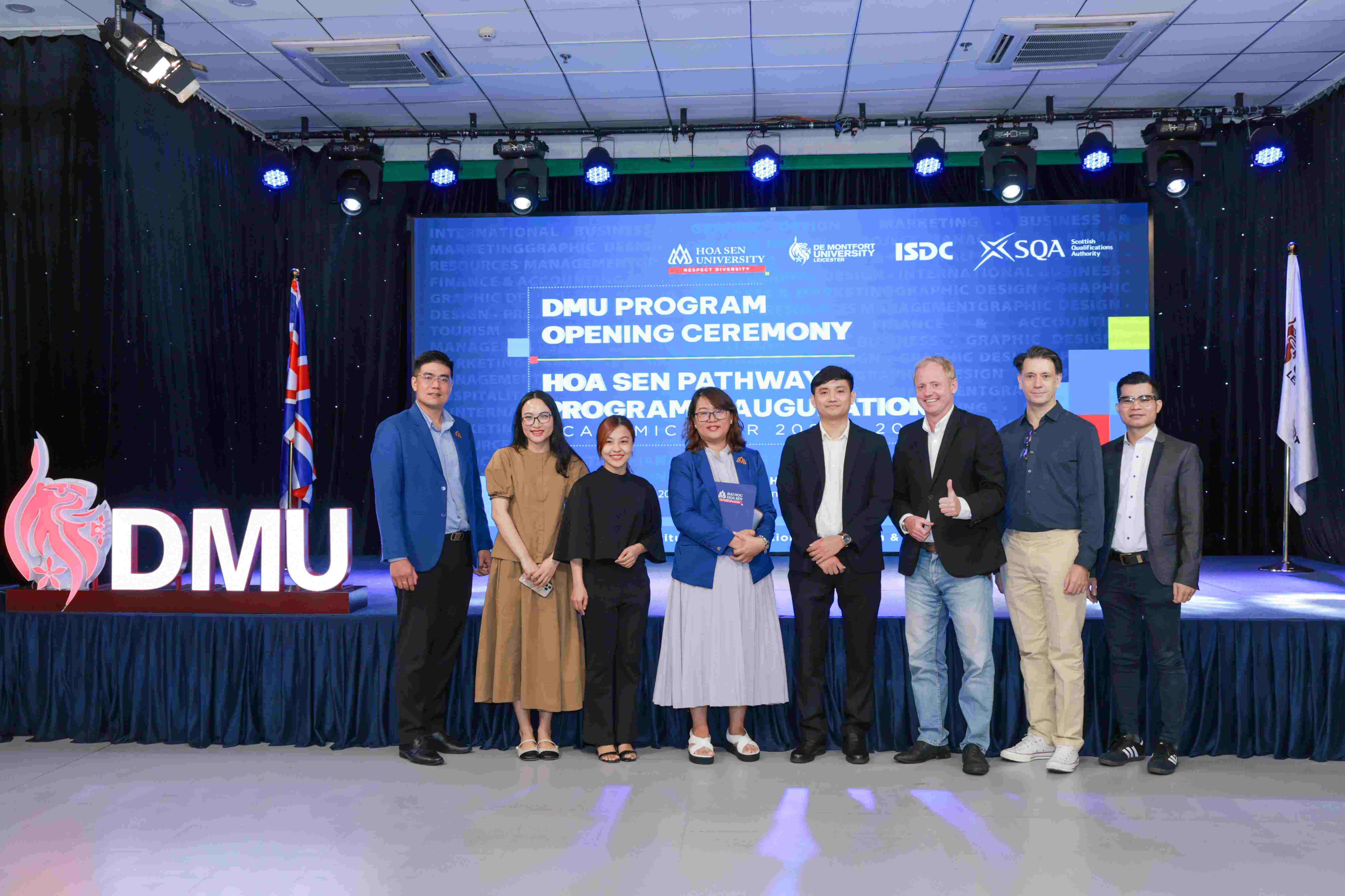 Khai giảng CT Liên kết Quốc tế DMU–Bwin nhà cái chính thức và Hoa Sen Pathway