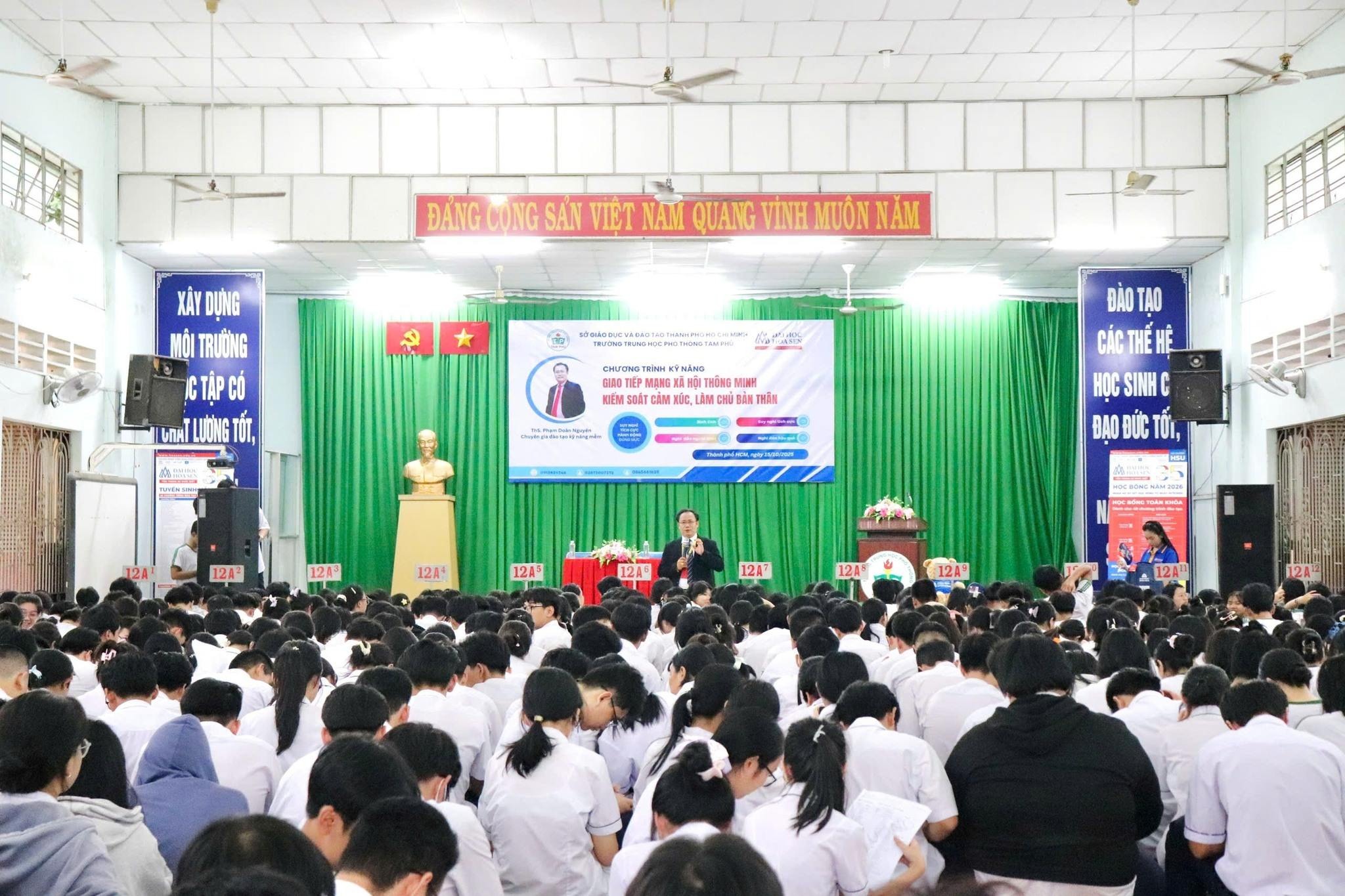 Trường THPT Tam Phú cùng Bwin nhà cái chính thức – Hành trình “Kiểm soát cảm xúc, làm chủ bản thân” 2025