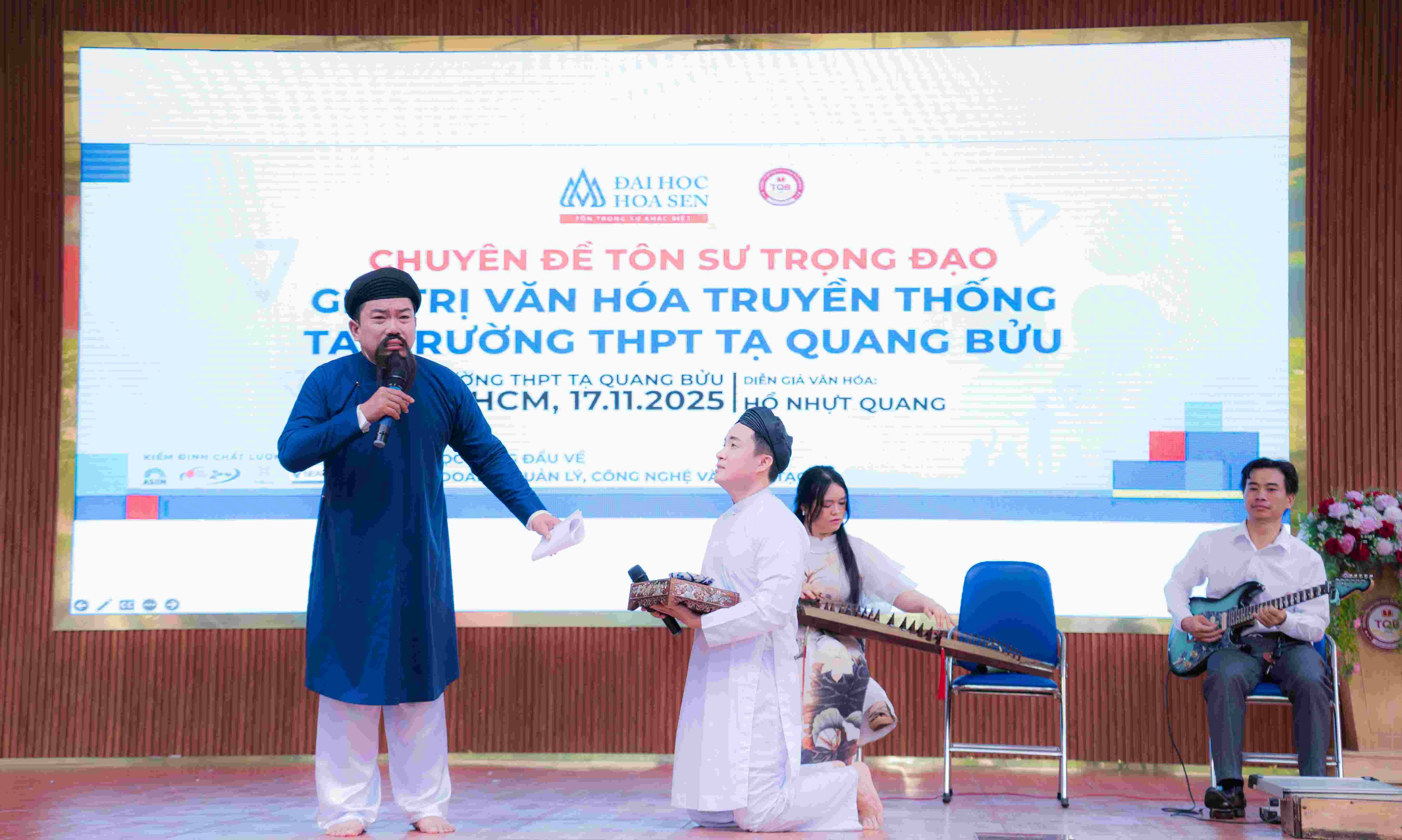 Bwin nhà cái chính thức lan tỏa giá trị BWIN Đẳng Cấp Thượng Lưu – văn hóa tại THPT Tạ Quang Bửu