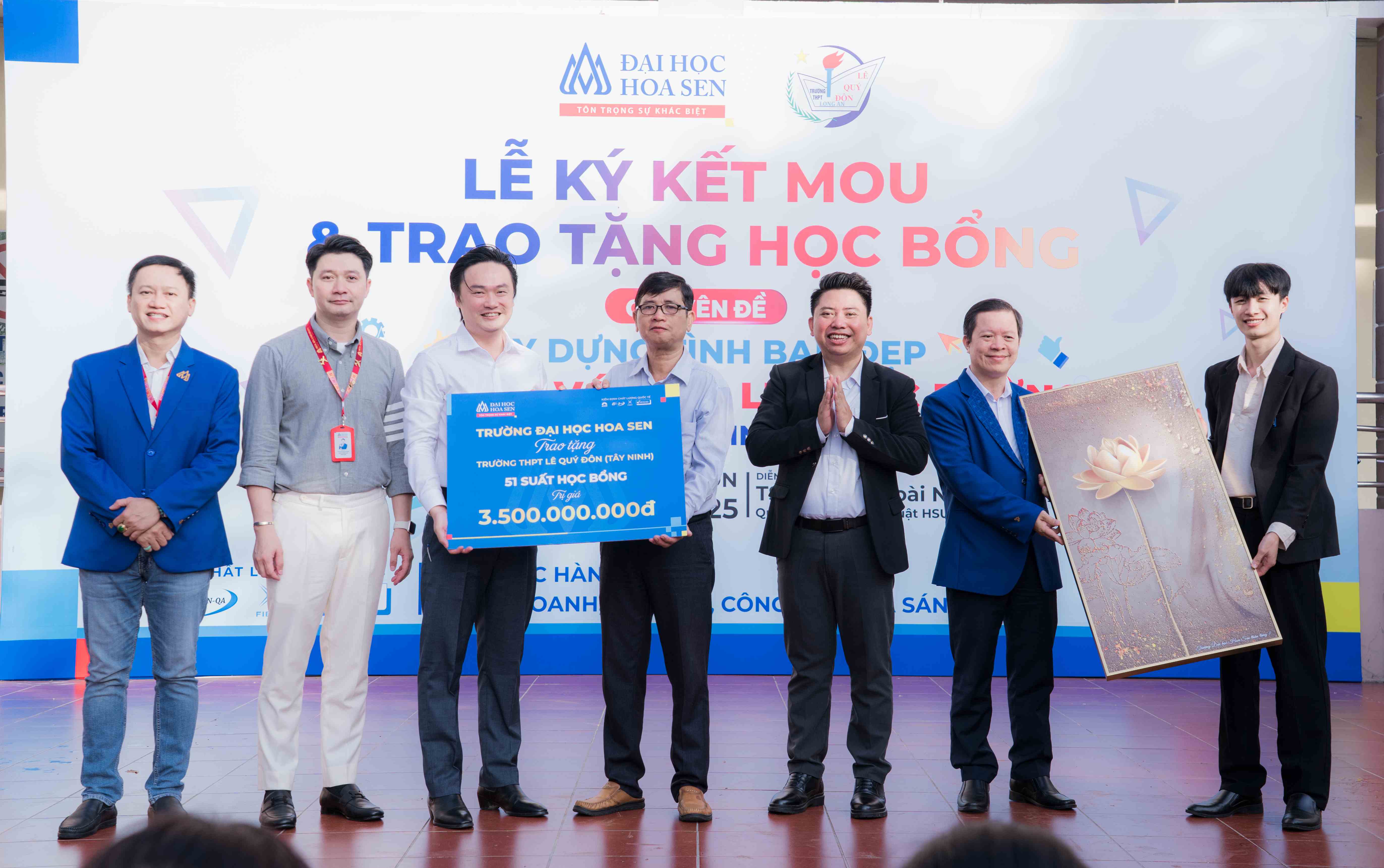 Trao Bwin link nhà cái và lan tỏa thông điệp “Tình bạn đẹp - nói không với bạo lực học đường” tại THPT Lê Quý Đôn, Tây Ninh
