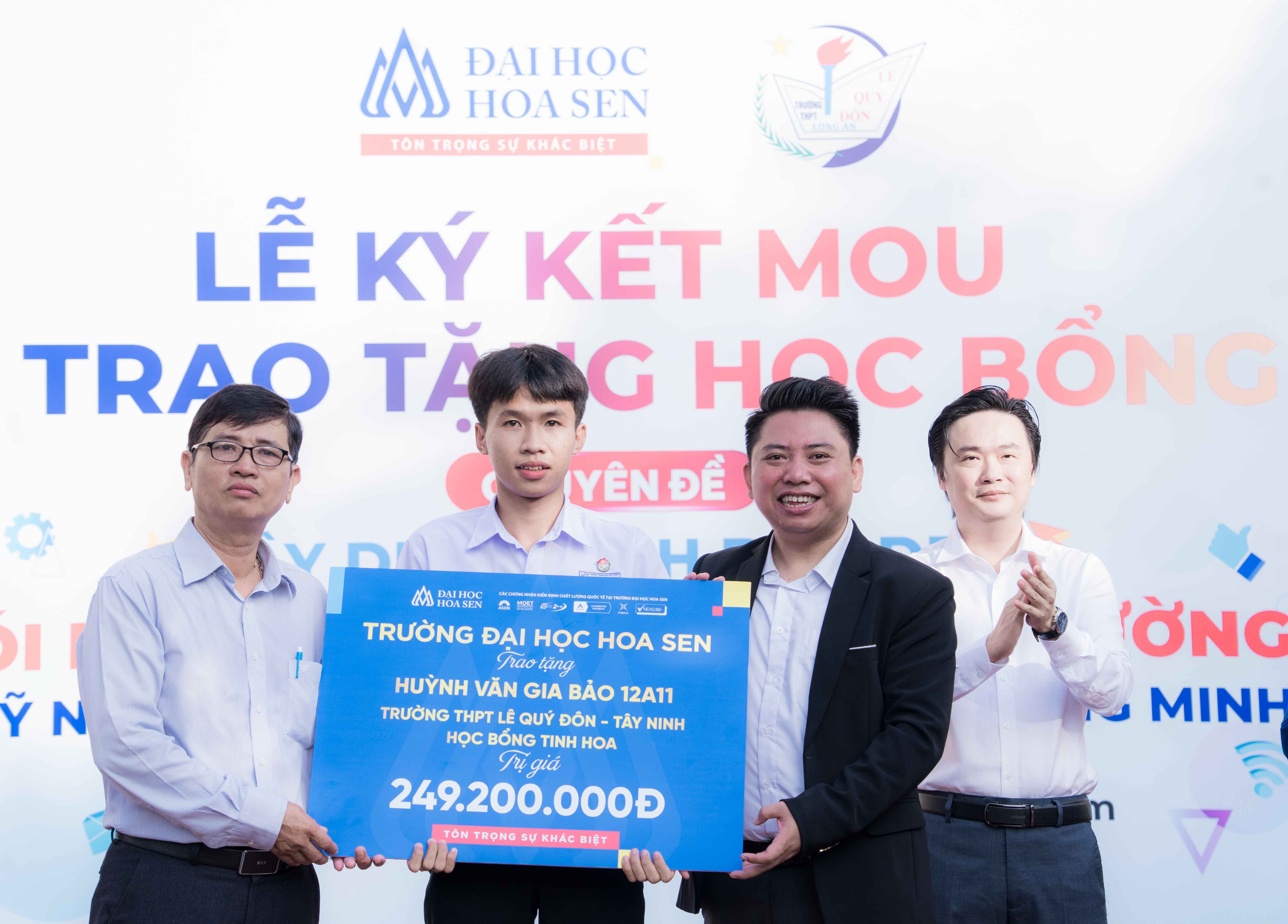 Trao Bwin link nhà cái và lan tỏa thông điệp “Tình bạn đẹp - nói không với bạo lực học đường” tại THPT Lê Quý Đôn, Tây Ninh