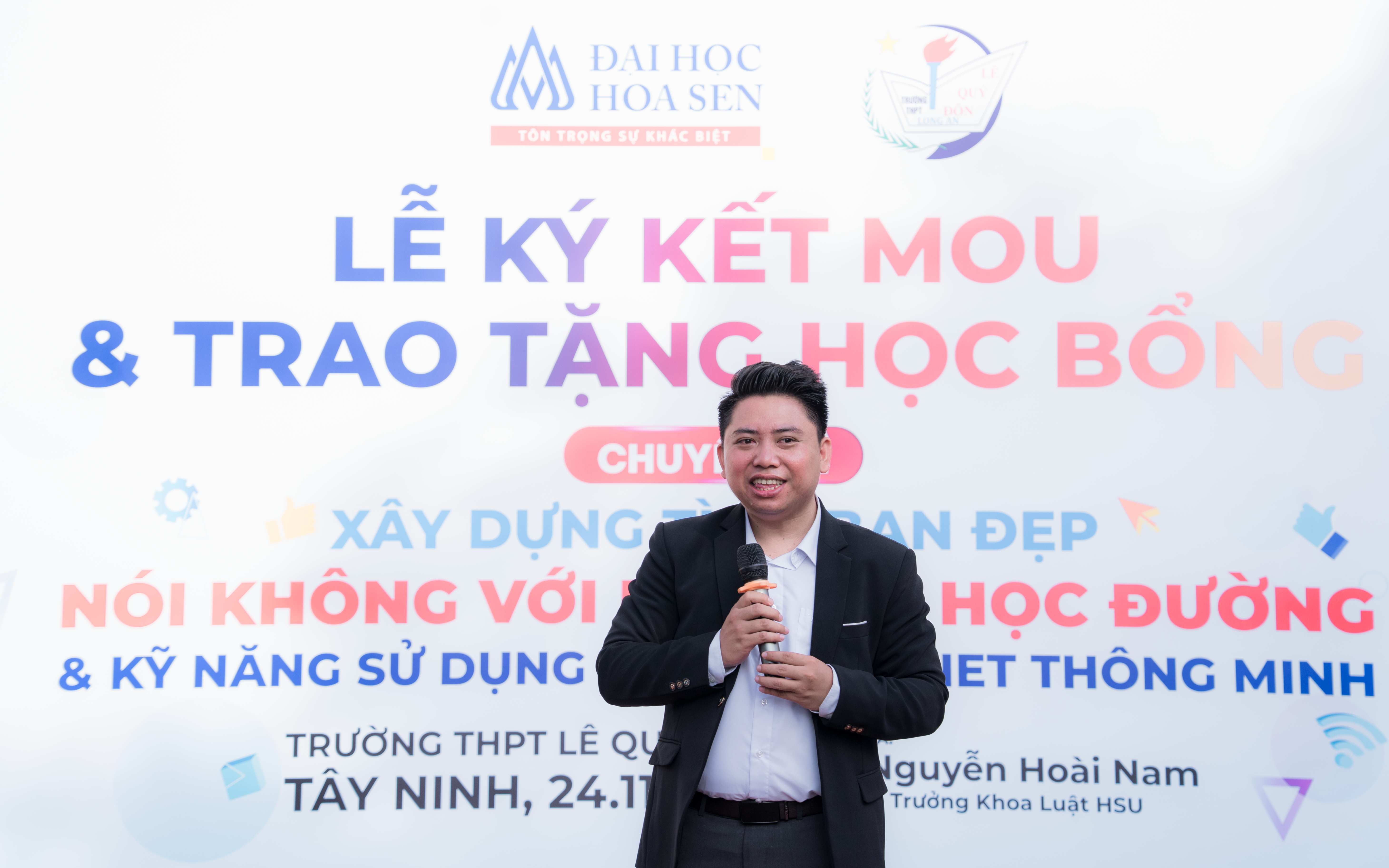 Trao Bwin link nhà cái và lan tỏa thông điệp “Tình bạn đẹp - nói không với bạo lực học đường” tại THPT Lê Quý Đôn, Tây Ninh