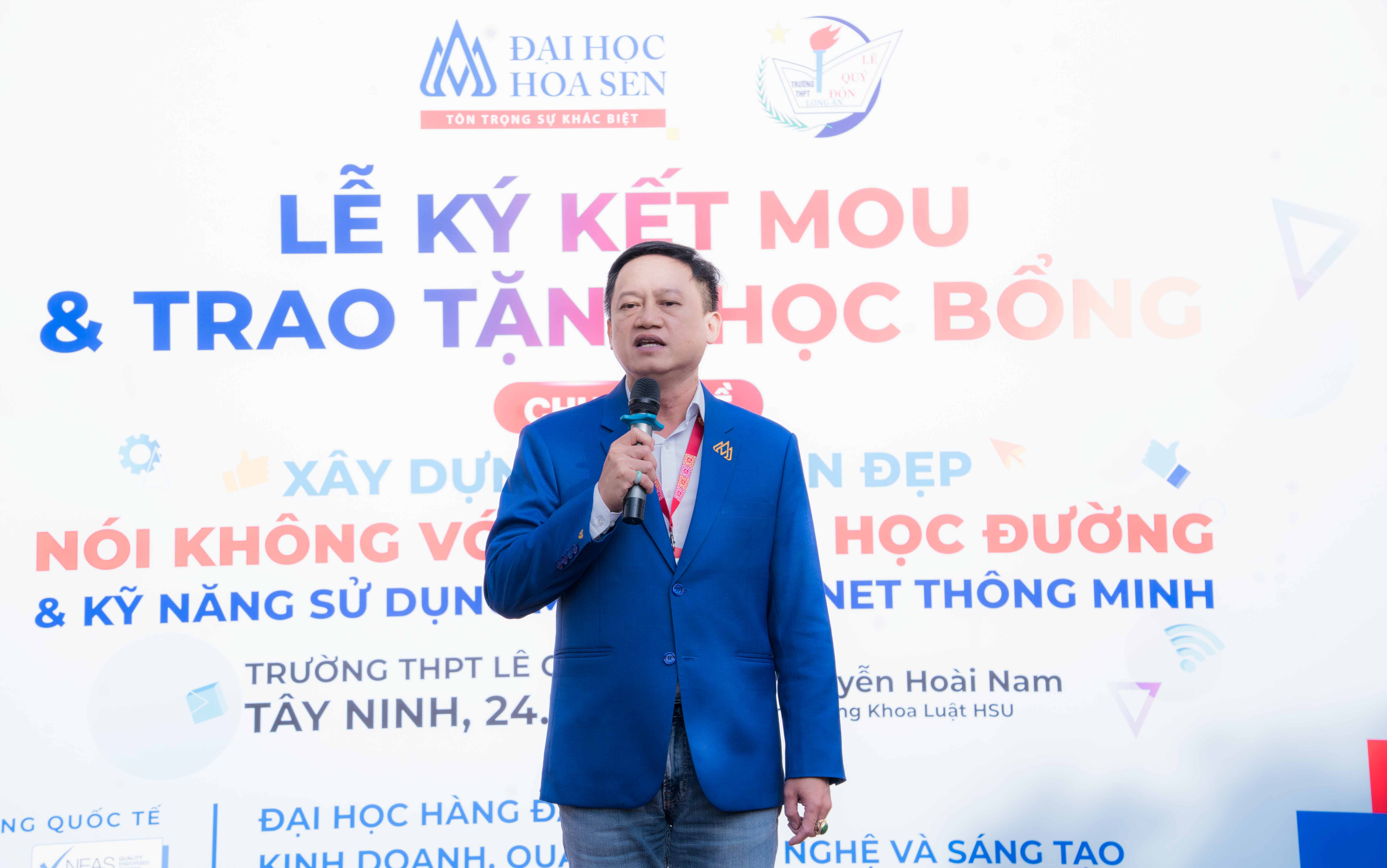 Trao Bwin link nhà cái và lan tỏa thông điệp “Tình bạn đẹp - nói không với bạo lực học đường” tại THPT Lê Quý Đôn, Tây Ninh