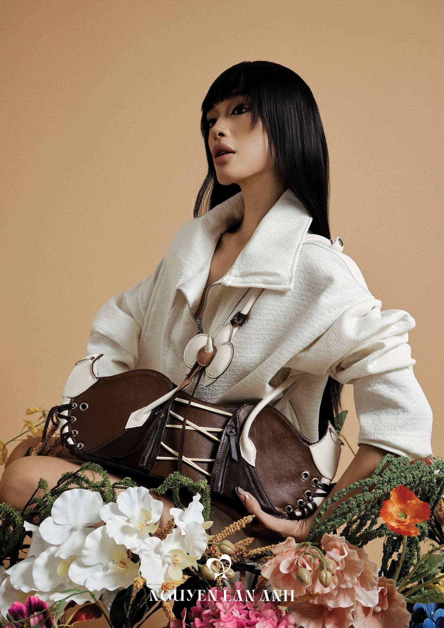 Nguyễn Lan Anh - SV ngành Thiết kế Thời trang Bwin nhà cái chính thức tỏa sáng tại "Real Leather. Stay Different 2025"