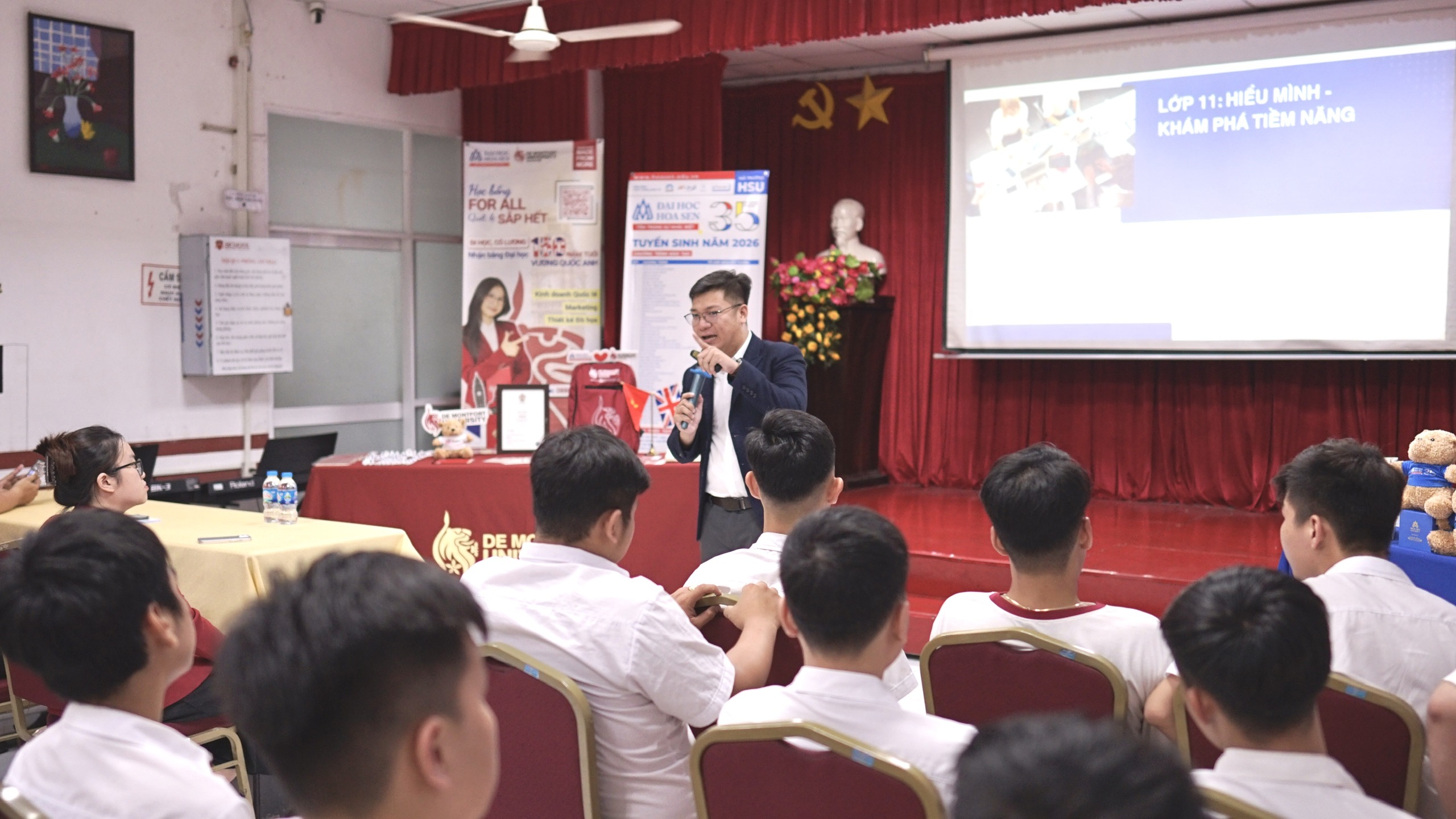 Bwin nhà cái chính thức hướng nghiệp tại iSchool Long An: Giải mã lựa chọn nghề nghiệp trong kỷ nguyên 4.0